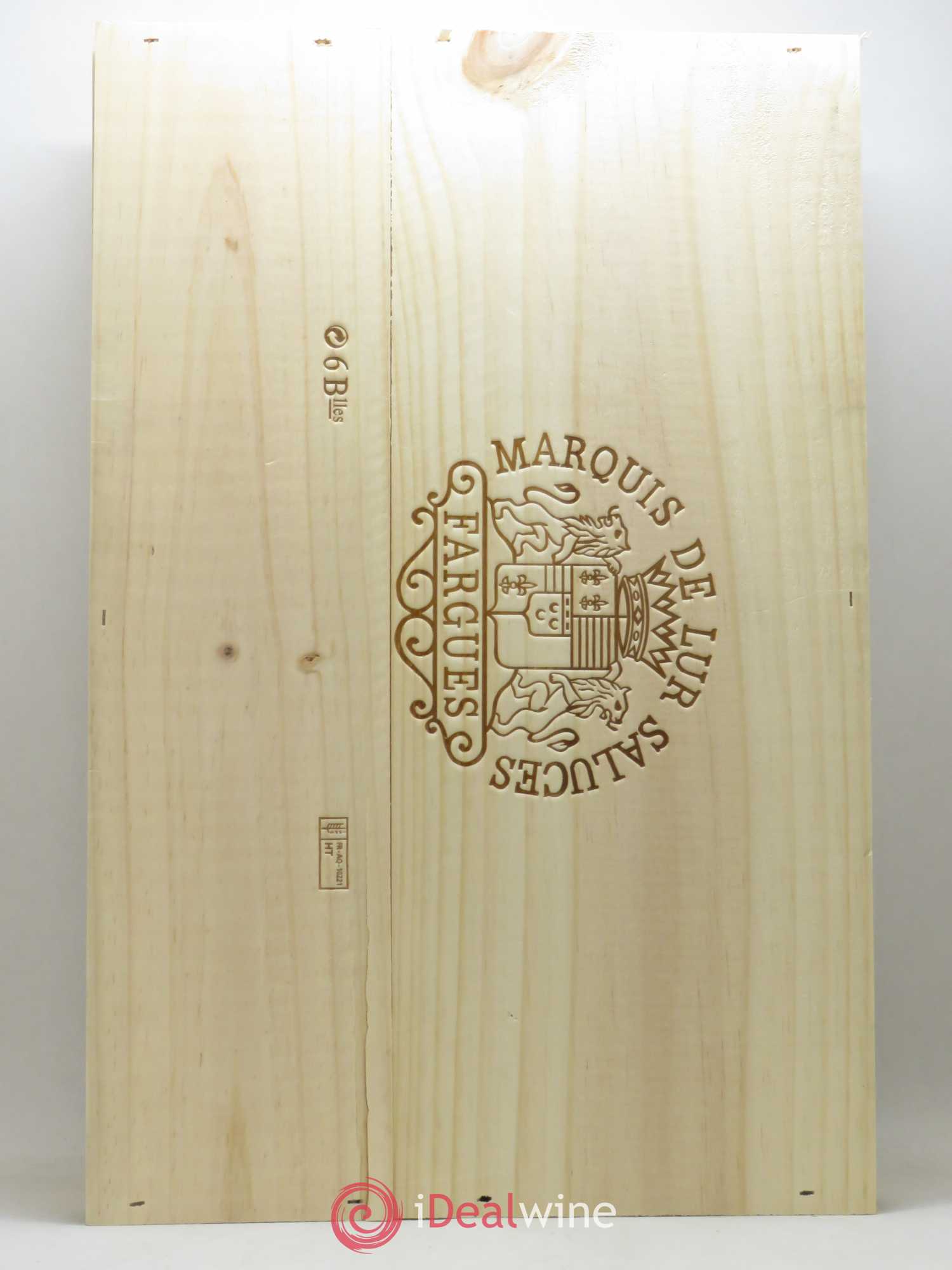 Château de Fargues (senza prezzo di riserva) 2005 - Lotto di 6 bottiglie - 3