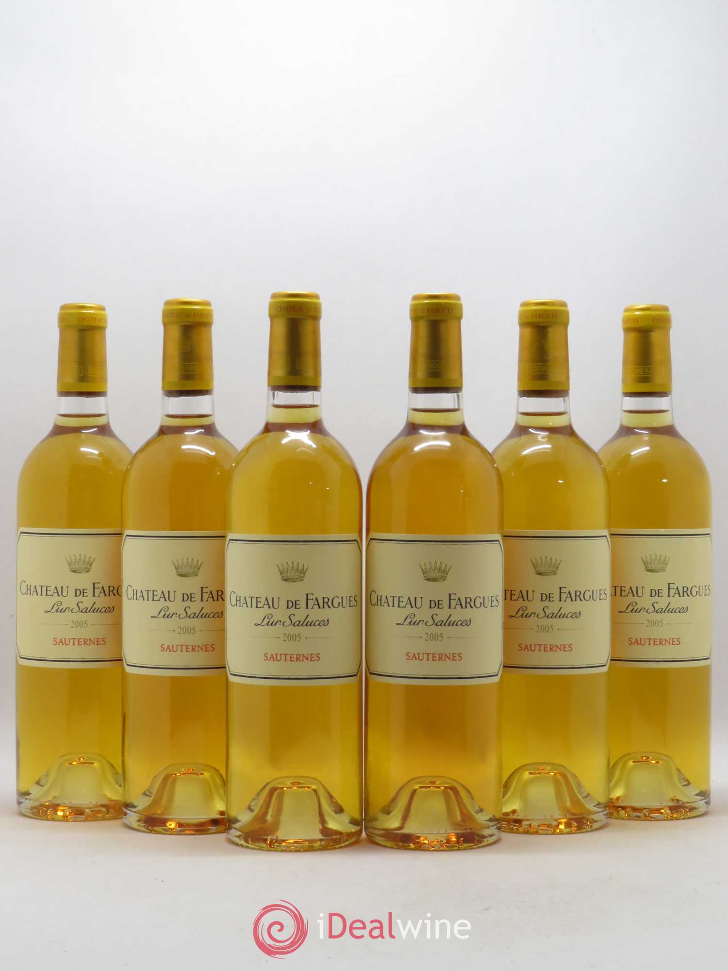 Château de Fargues (senza prezzo di riserva) 2005 - Lotto di 6 bottiglie - 0