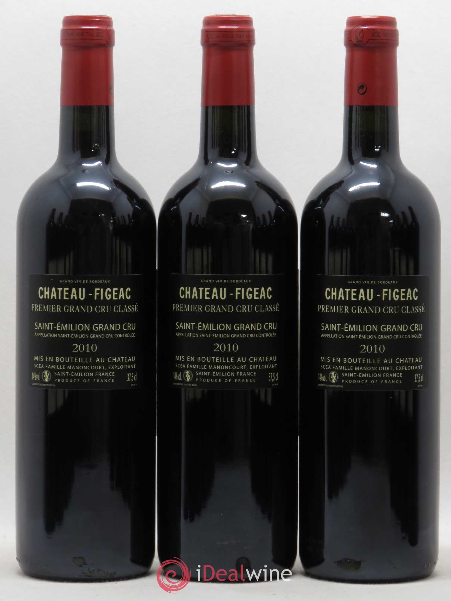 Château Figeac 1er Grand Cru Classé A (sans prix de réserve) 2010 - Lot de 12 bouteilles - 2