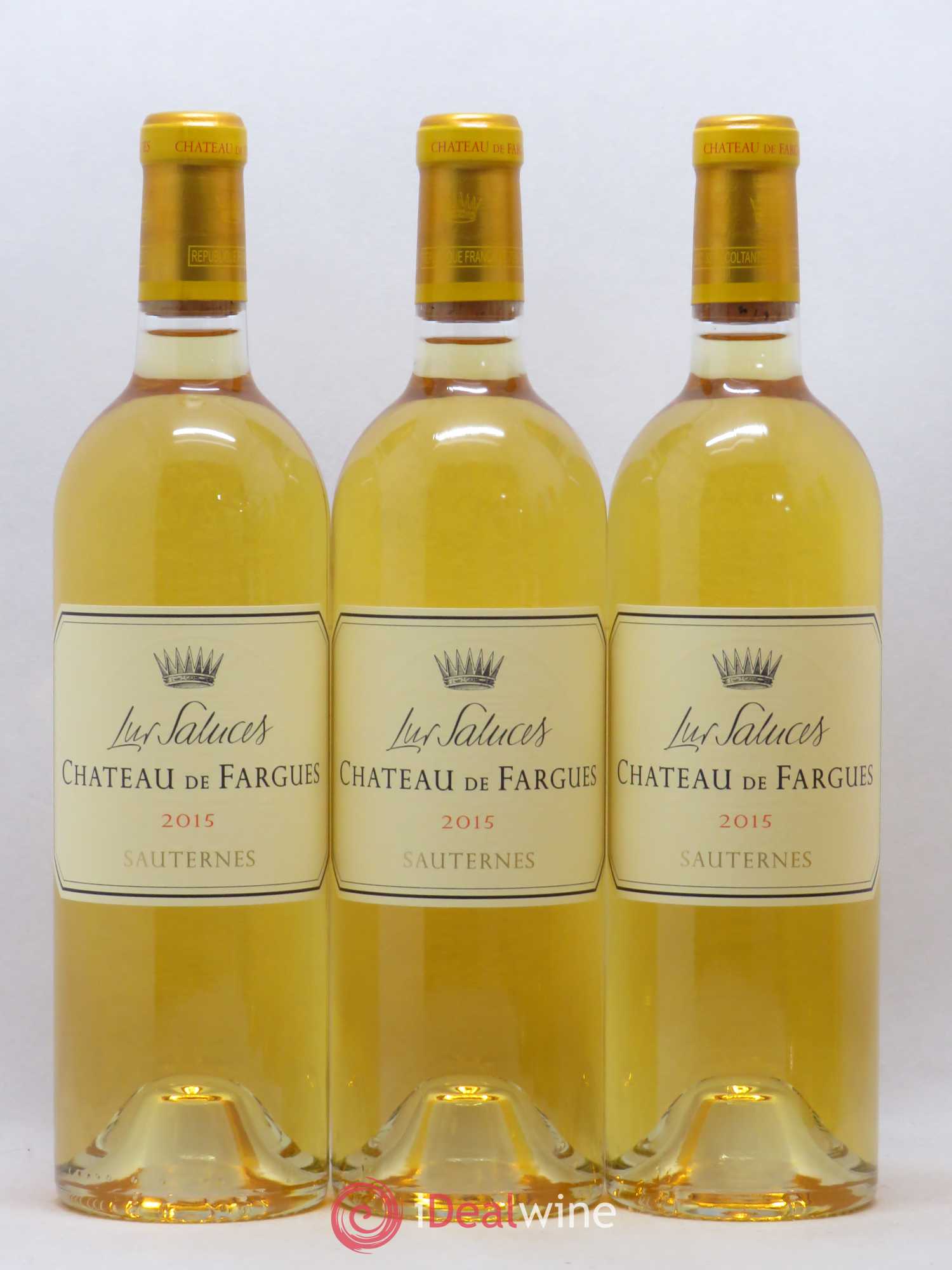 Château de Fargues (sans prix de réserve) 2015 - Lot de 6 bouteilles - 1