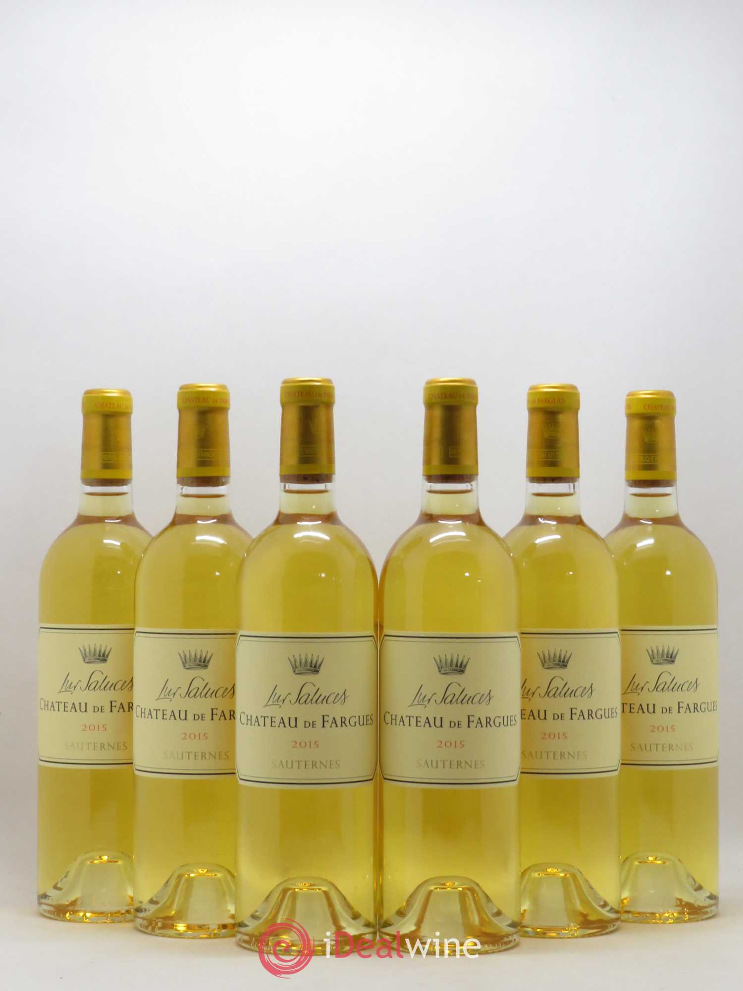 Château de Fargues (sans prix de réserve) 2015 - Lot de 6 bouteilles - 0