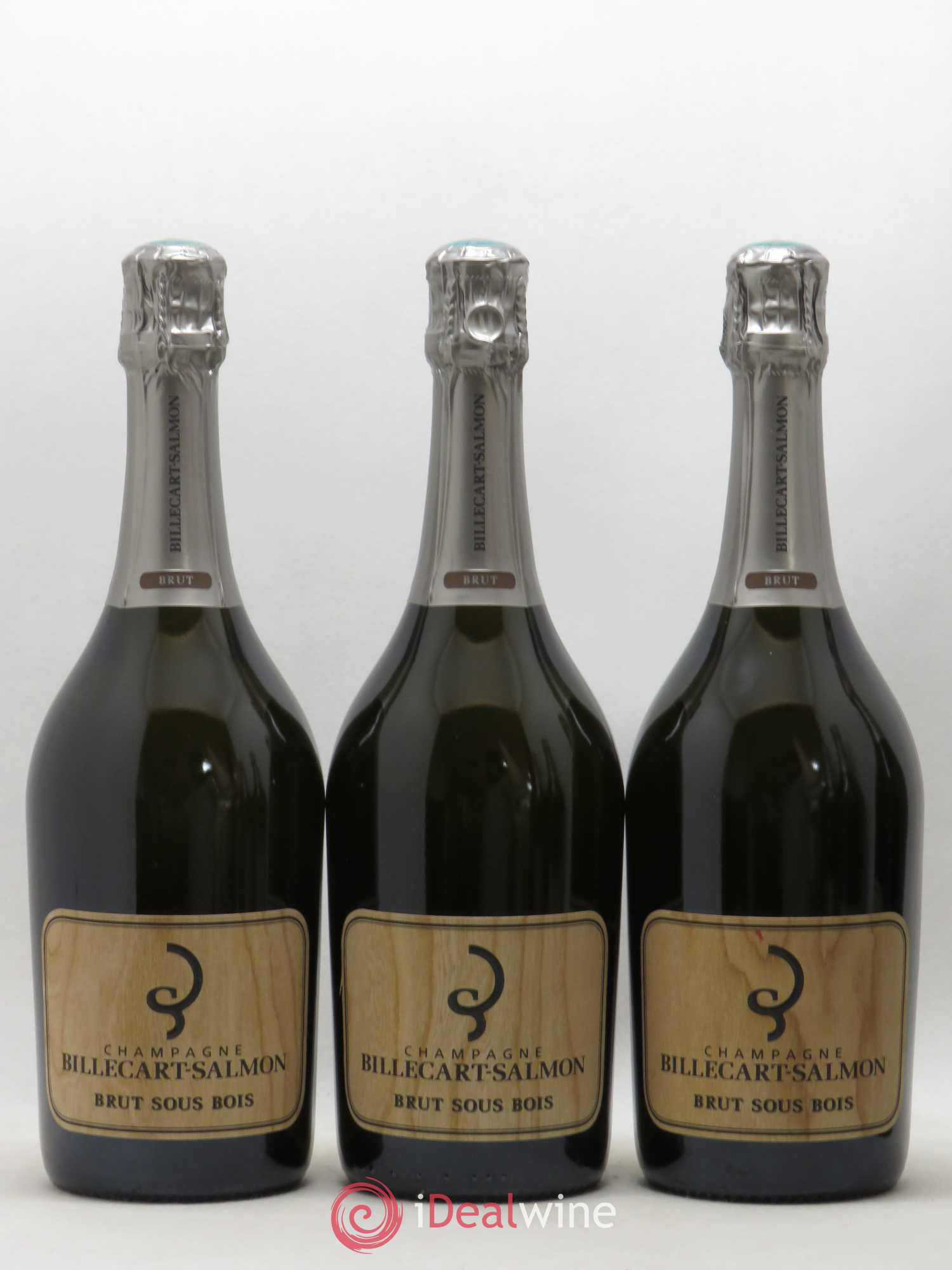 Brut sous Bois Billecart-Salmon  (sans prix de réserve) - Lot de 6 bouteilles - 1