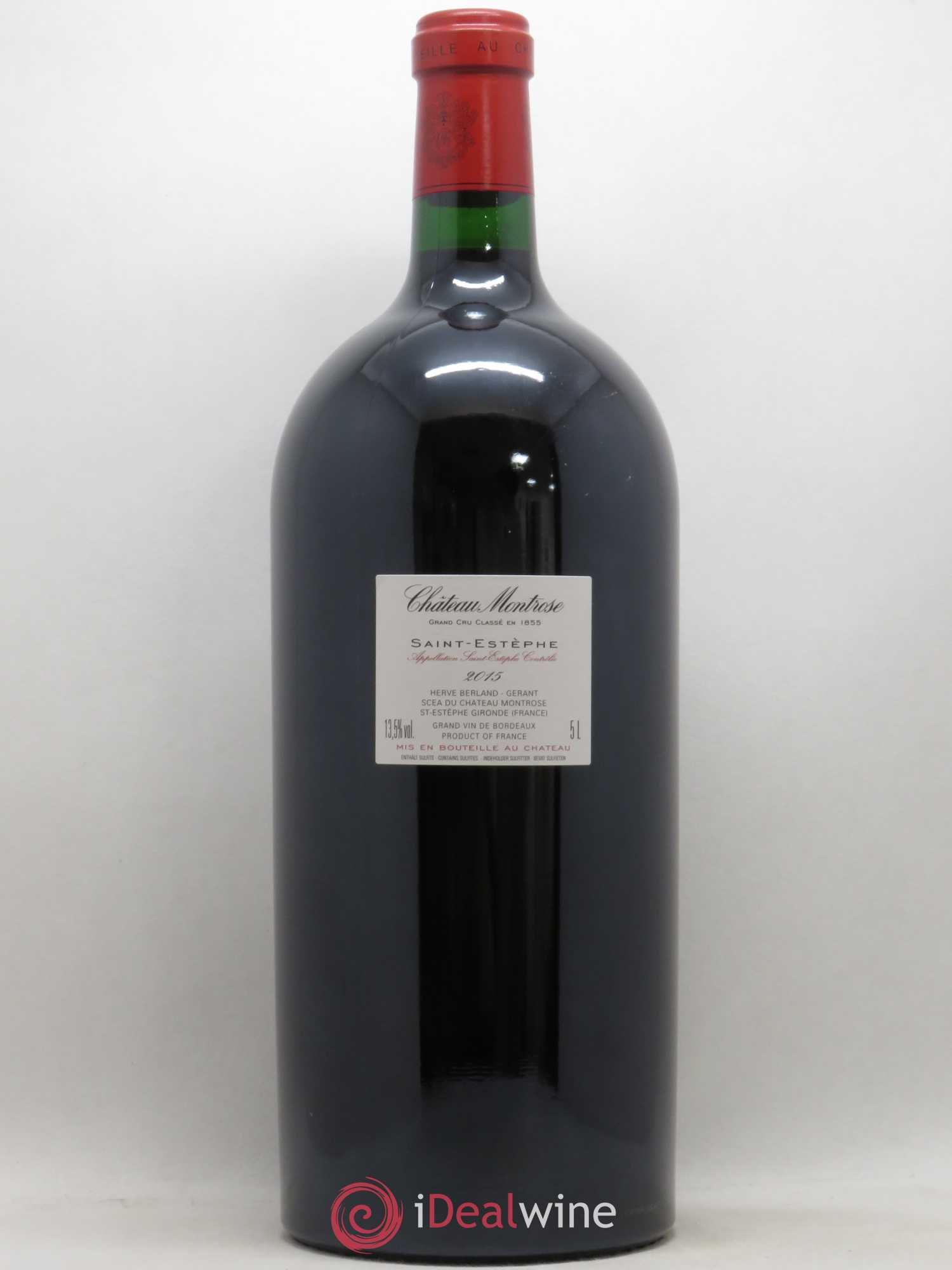 Château Montrose 2ème Grand Cru Classé (sans prix de réserve) 2015 - Lot de 1 jeroboam - 2