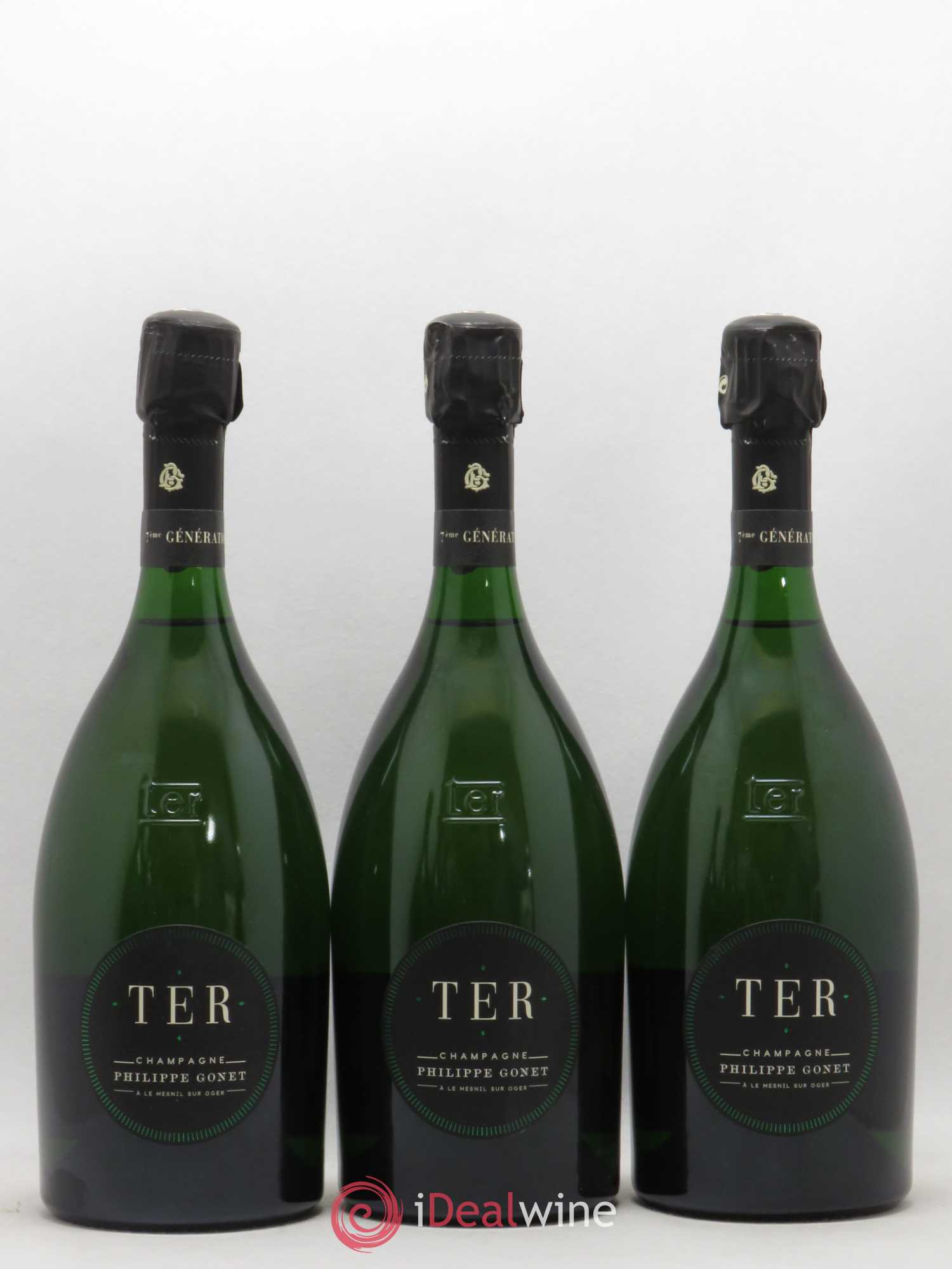 TER noir Extra-Brut Gonet (sans prix de réserve) - Lot de 6 bouteilles - 3