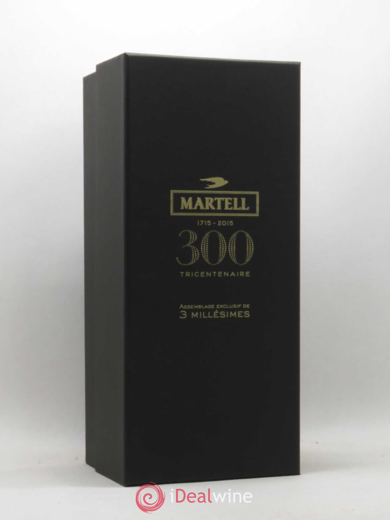 Cognac Tricentenaire Assemblage exclusif de 3 millésimes Martell  (sans prix de réserve) - Lot de 1 bouteille - 5