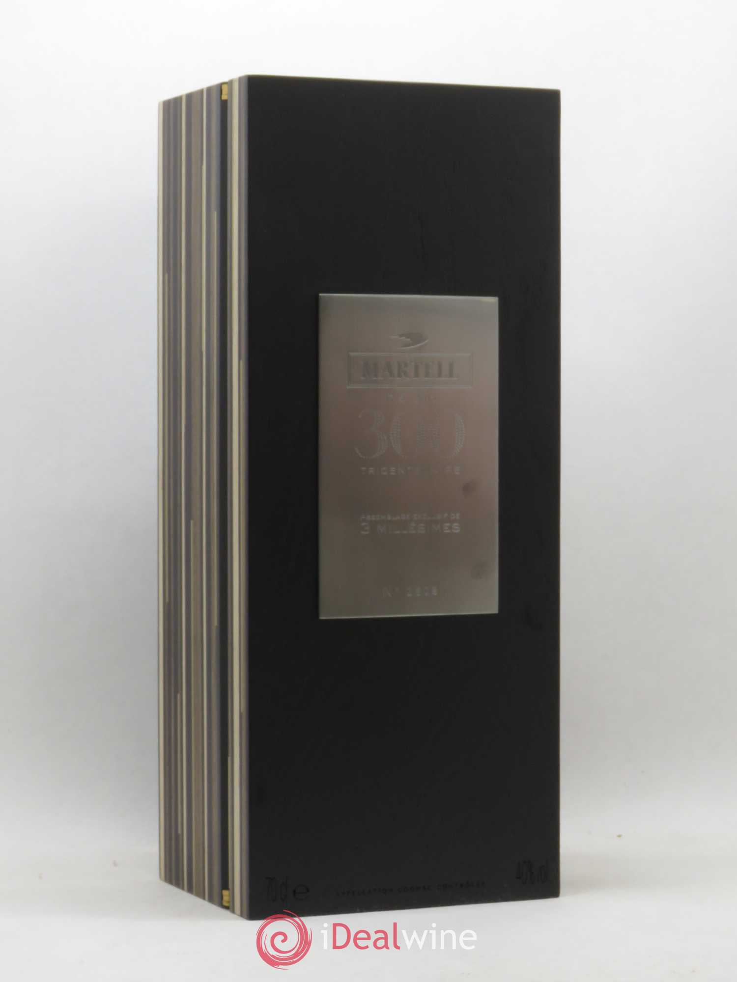 Cognac Tricentenaire Assemblage exclusif de 3 millésimes Martell (sans prix de réserve) - Lot de 1 bouteille - 5