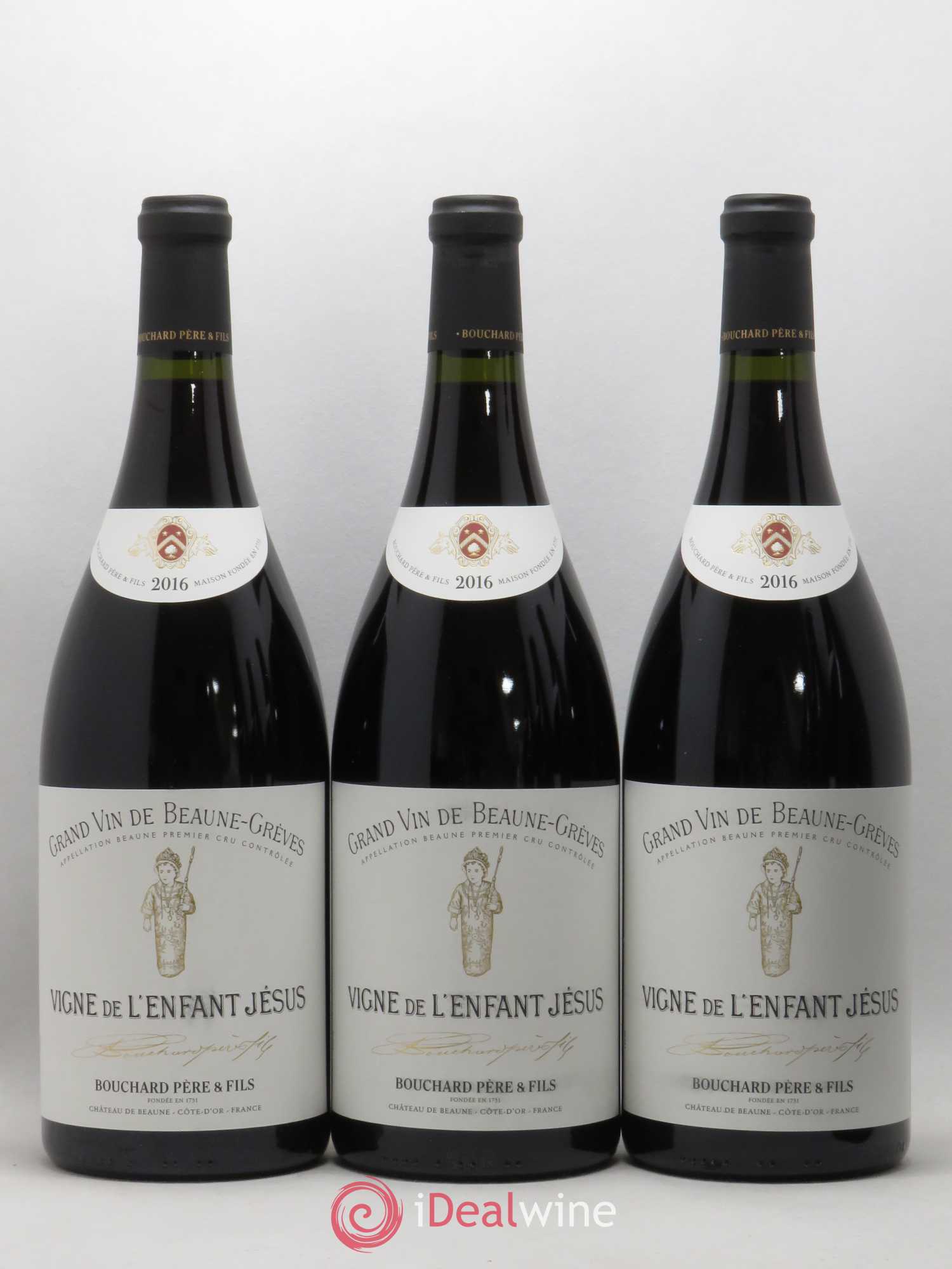 Beaune 1er Cru Grèves - Vigne de l'Enfant Jésus Bouchard Père & Fils (sans prix de réserve) 2016 - Lot de 6 magnums - 1