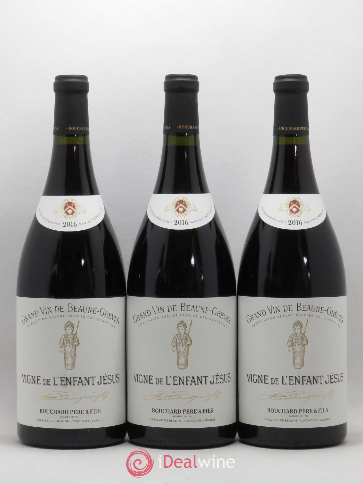 Beaune 1er Cru Grèves - Vigne de l'Enfant Jésus Bouchard Père & Fils (sans prix de réserve) 2016 - Lot de 6 magnums - 3