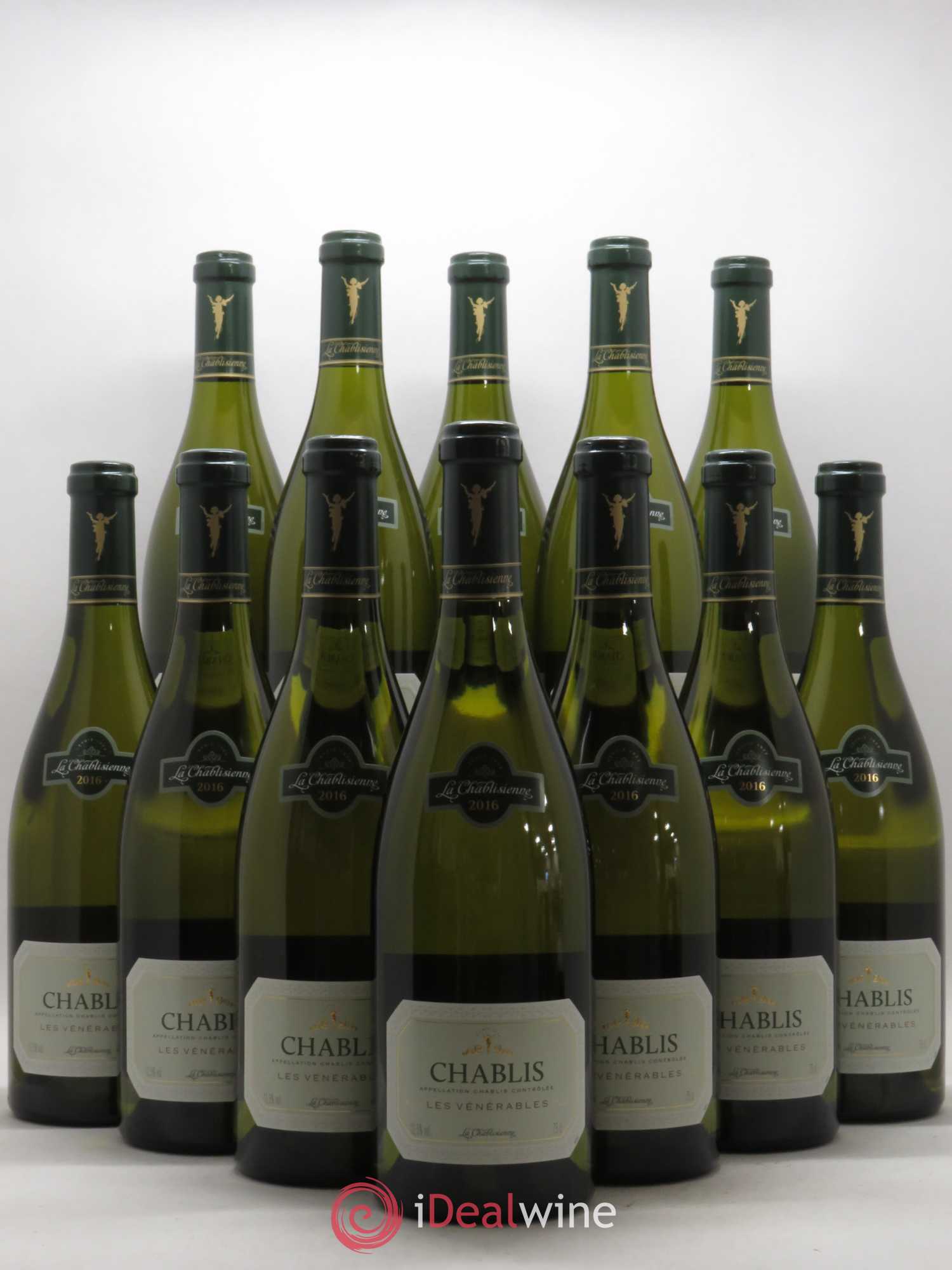 Chablis Les Vénérables La Chablisienne (sans prix de réserve) 2016 - Lot de 12 bouteilles - 0