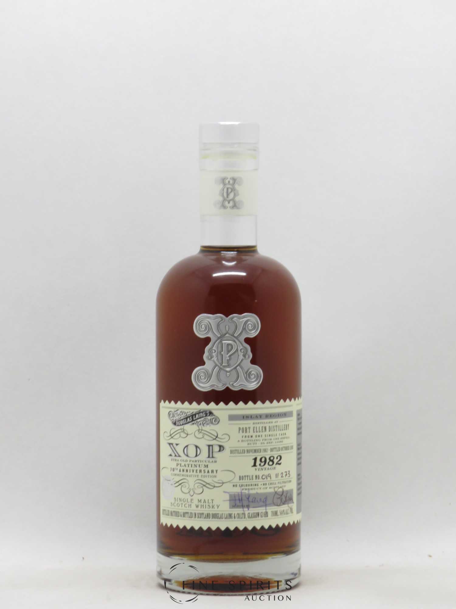 Port Ellen 35 years 1982 Douglas Laing XOP Platinium 70th Anniversary Commemorative Edition - Lot de 1 bouteille - 1