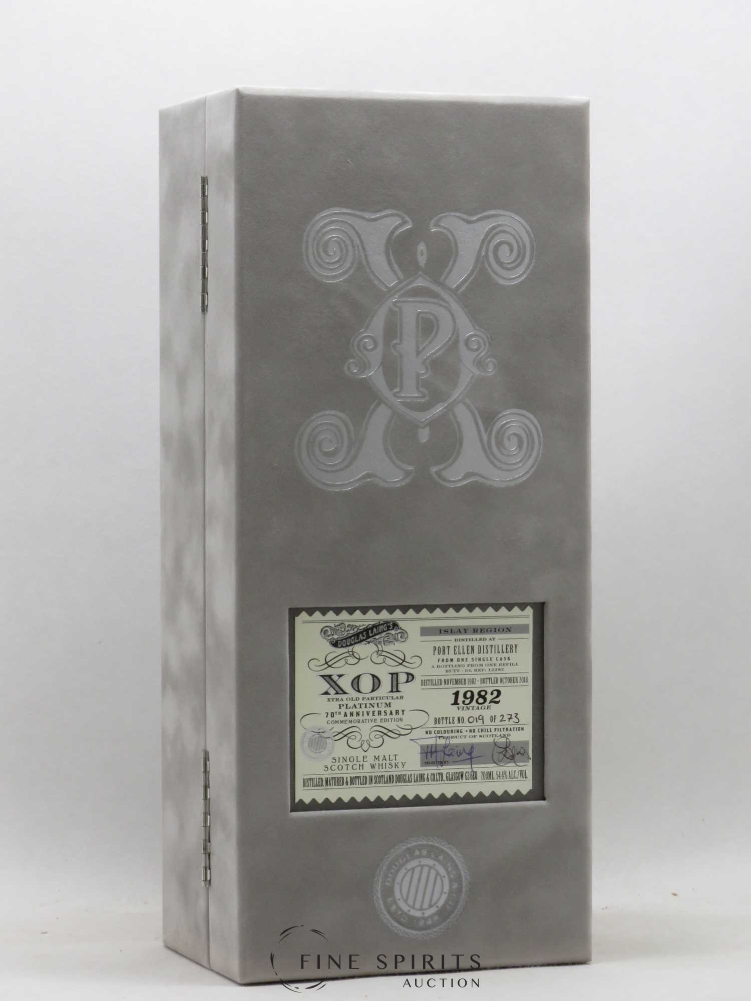 Port Ellen 35 years 1982 Douglas Laing XOP Platinium 70th Anniversary Commemorative Edition - Lot de 1 bouteille - 5