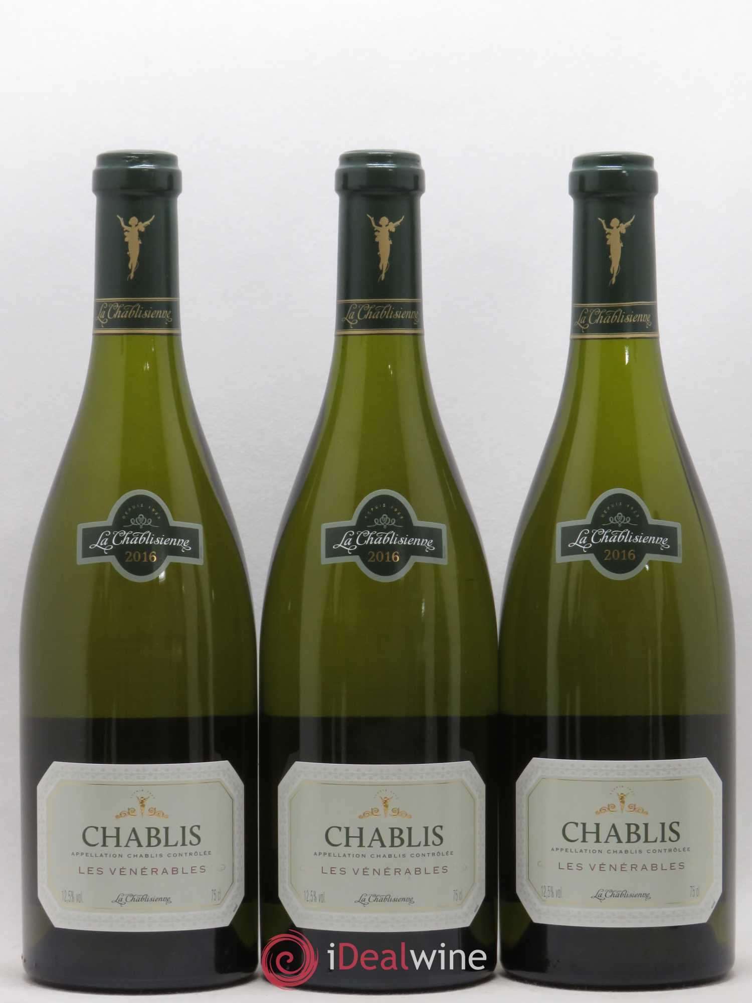 Chablis Les Vénérables La Chablisienne (sans prix de réserve) 2016 - Lot de 12 bouteilles - 3