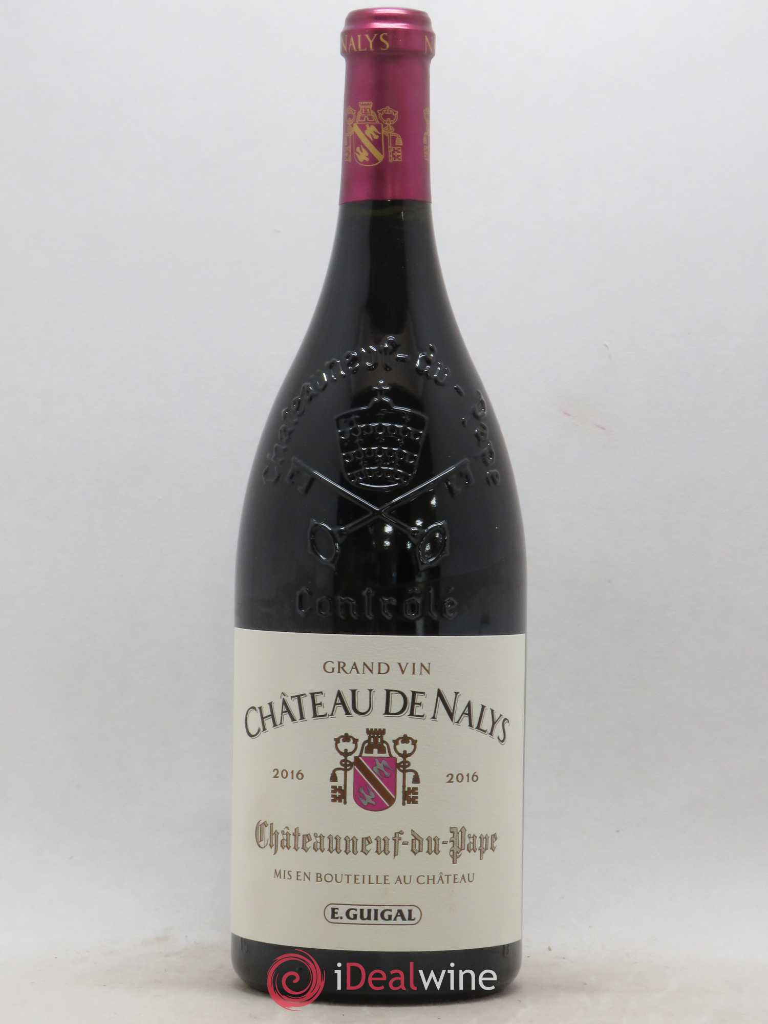 Châteauneuf-du-Pape Château de Nalys  (sans prix de réserve) 2016 - Lot de 1 magnum - 1