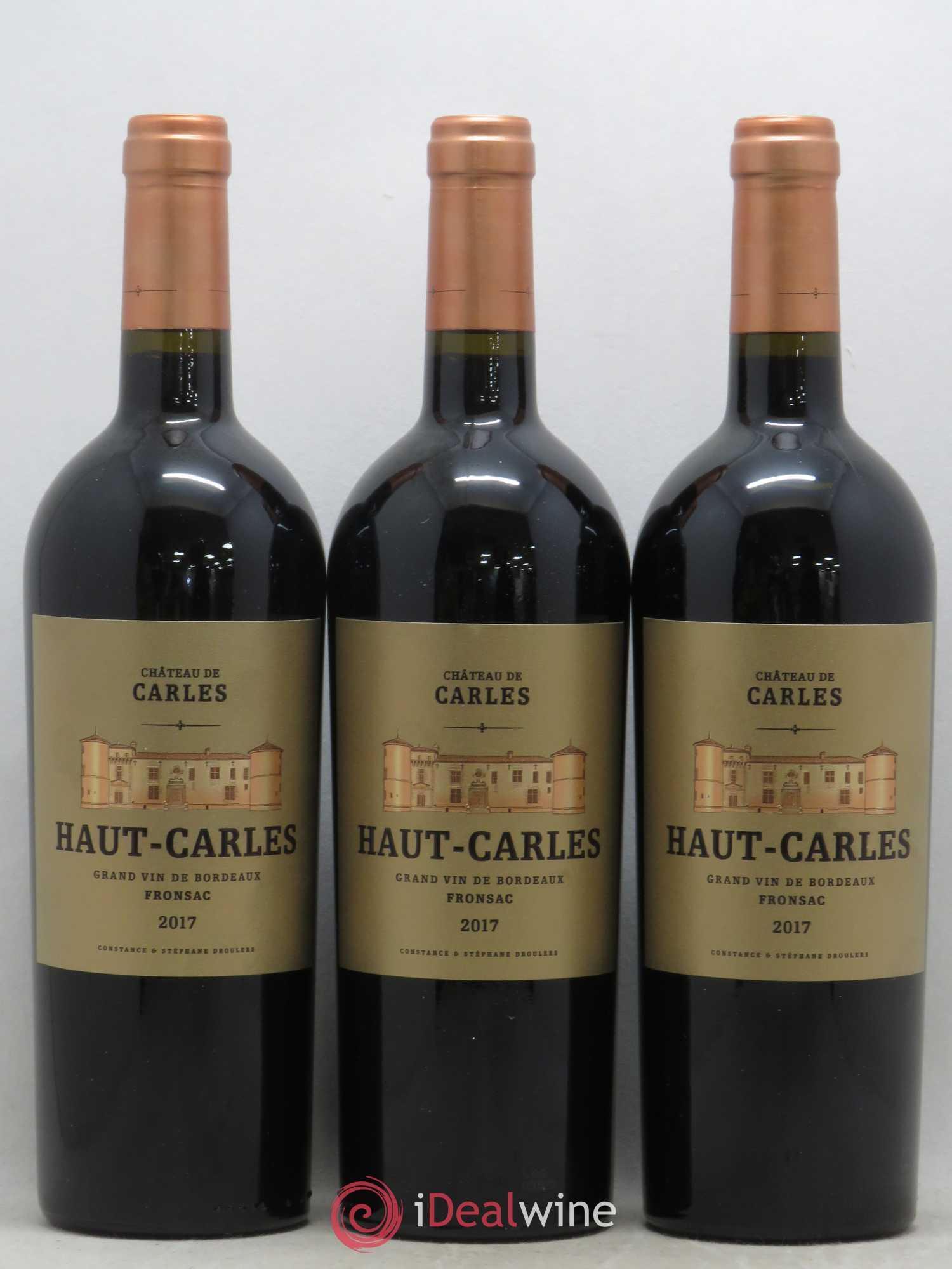 Haut Carles (sans prix de réserve) 2017 - Lot de 6 bouteilles - 1