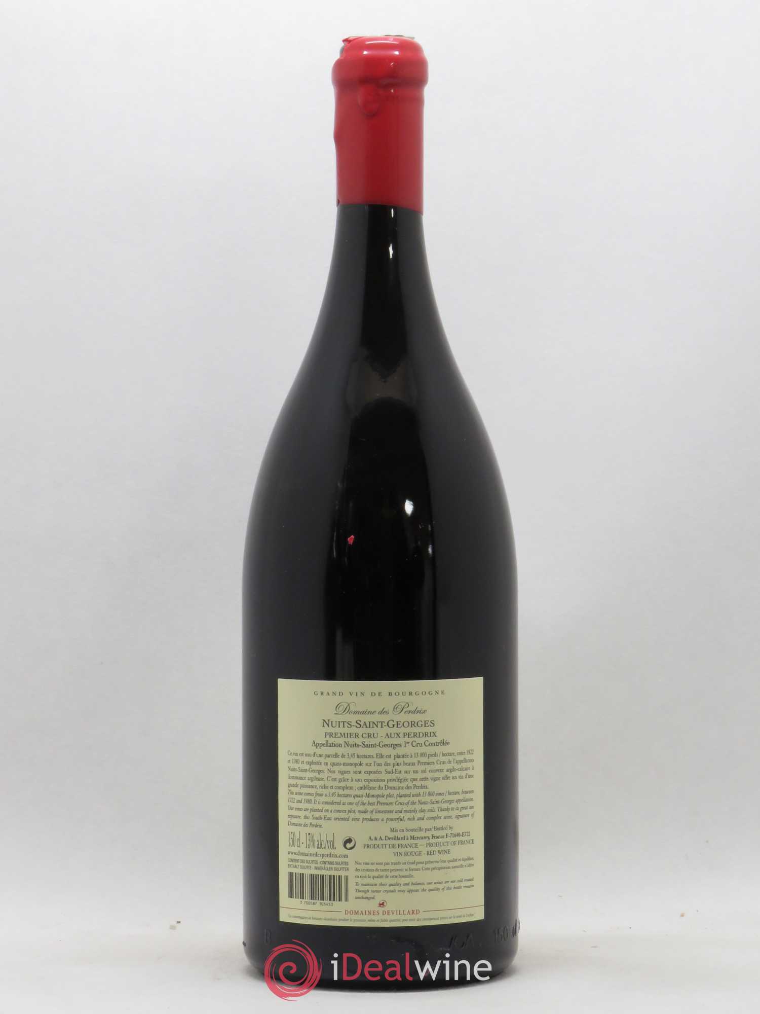 Nuits-Saint-Georges 1er Cru Aux Perdrix Perdrix (Domaine des)  (sans prix de réserve) 2017 - Lot de 1 magnum - 1