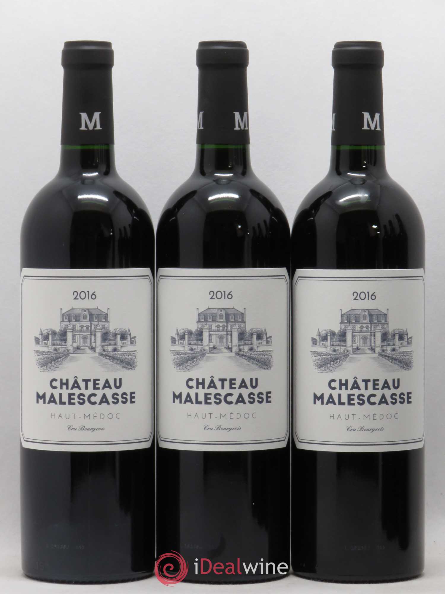 Château Malescasse Cru Bourgeois Exceptionnel (sans prix de réserve) 2016 - Lot de 6 bouteilles - 1