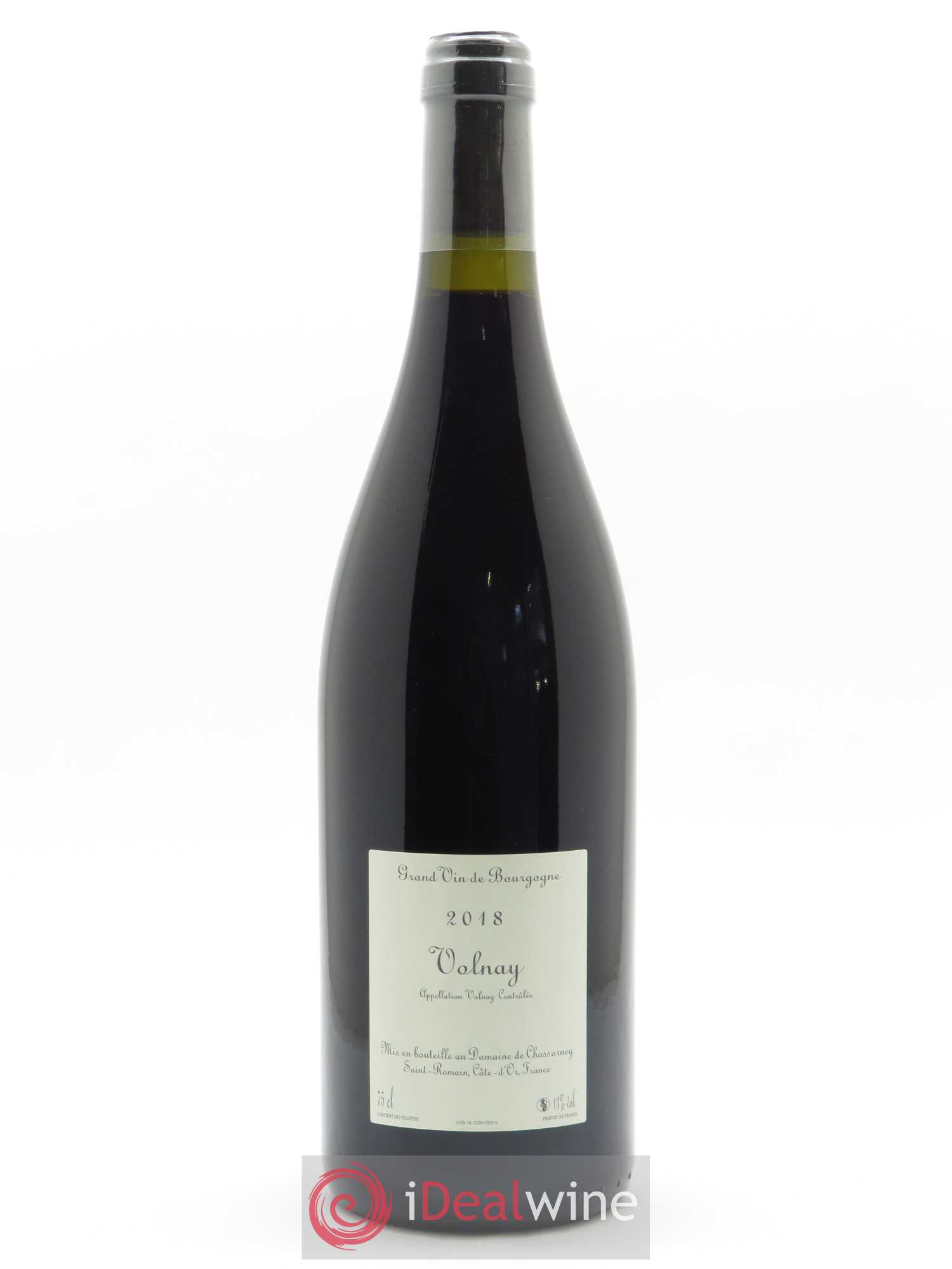 Volnay Domaine de Chassorney - Frédéric Cossard 2018 - Lot de 1 bouteille - 1