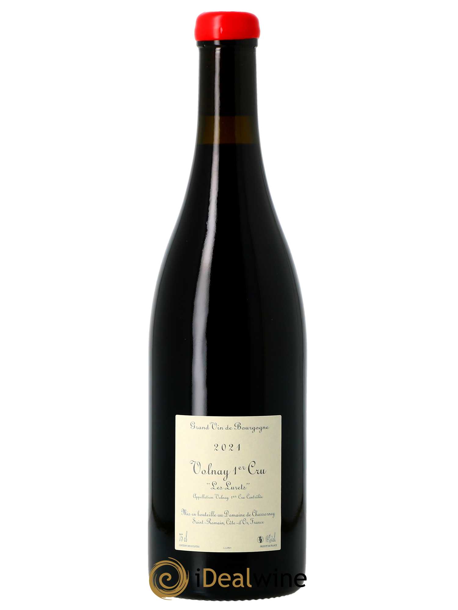 Volnay 1er Cru Les Lurets Domaine de Chassorney - Frédéric Cossard 2021 - Lot of 1 bottle - 1