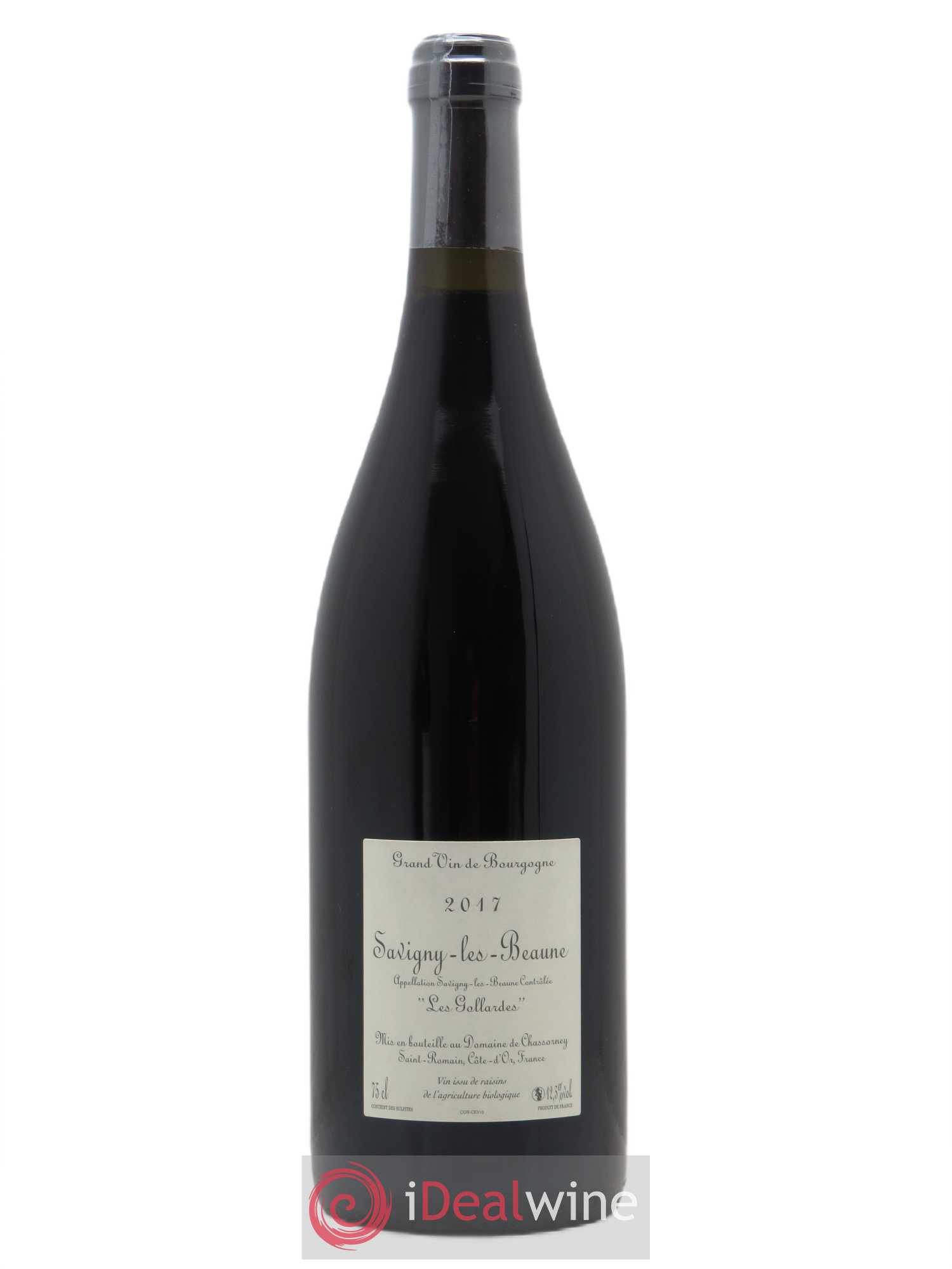 Savigny-lès-Beaune Les Gollardes Domaine de Chassorney 2017 - Lot de 1 bouteille - 1