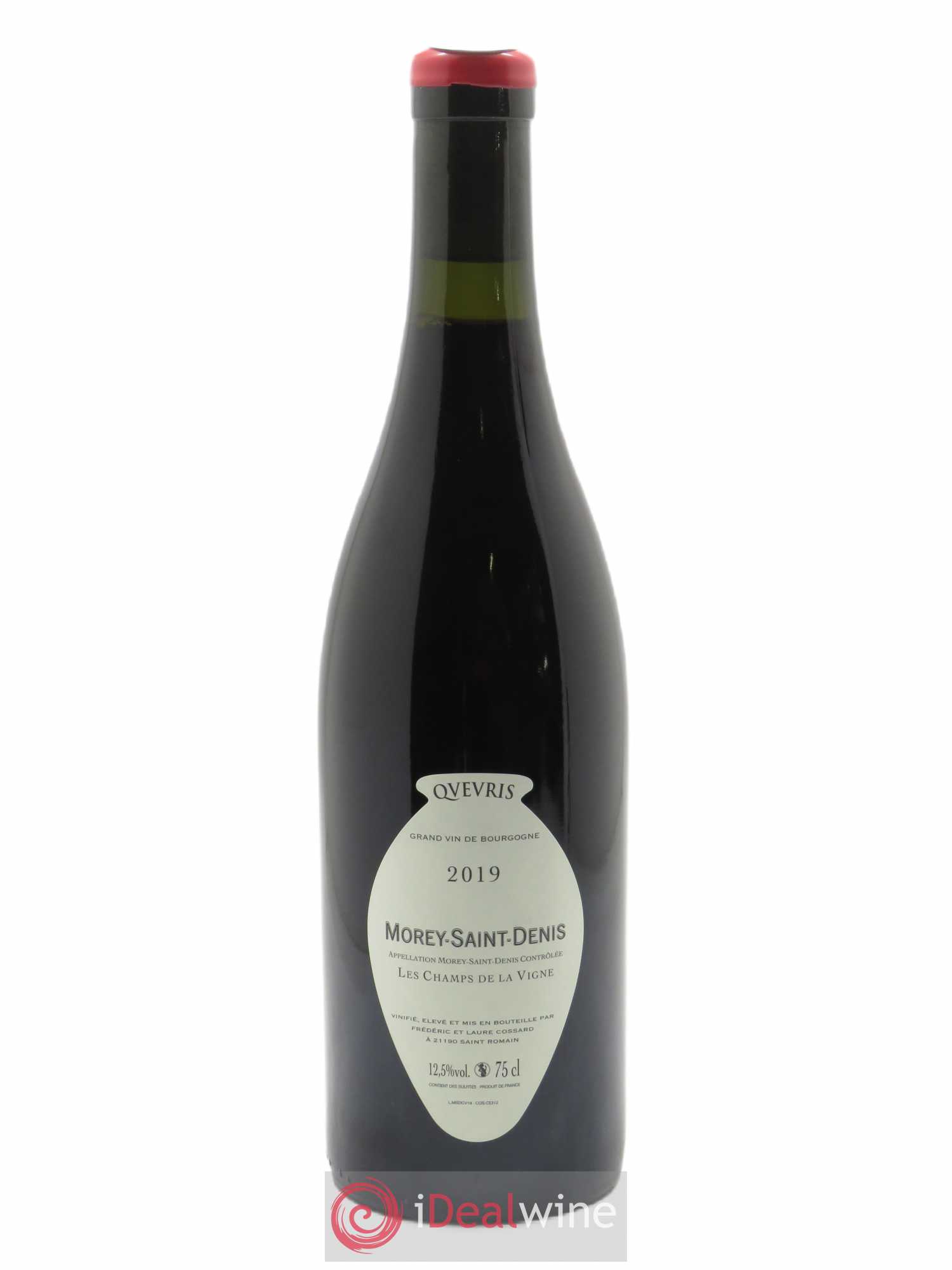 Morey-Saint-Denis Les Champs de la Vigne Qvevris Domaine de Chassorney - Frédéric Cossard 2019 - Lot de 1 bouteille - 1