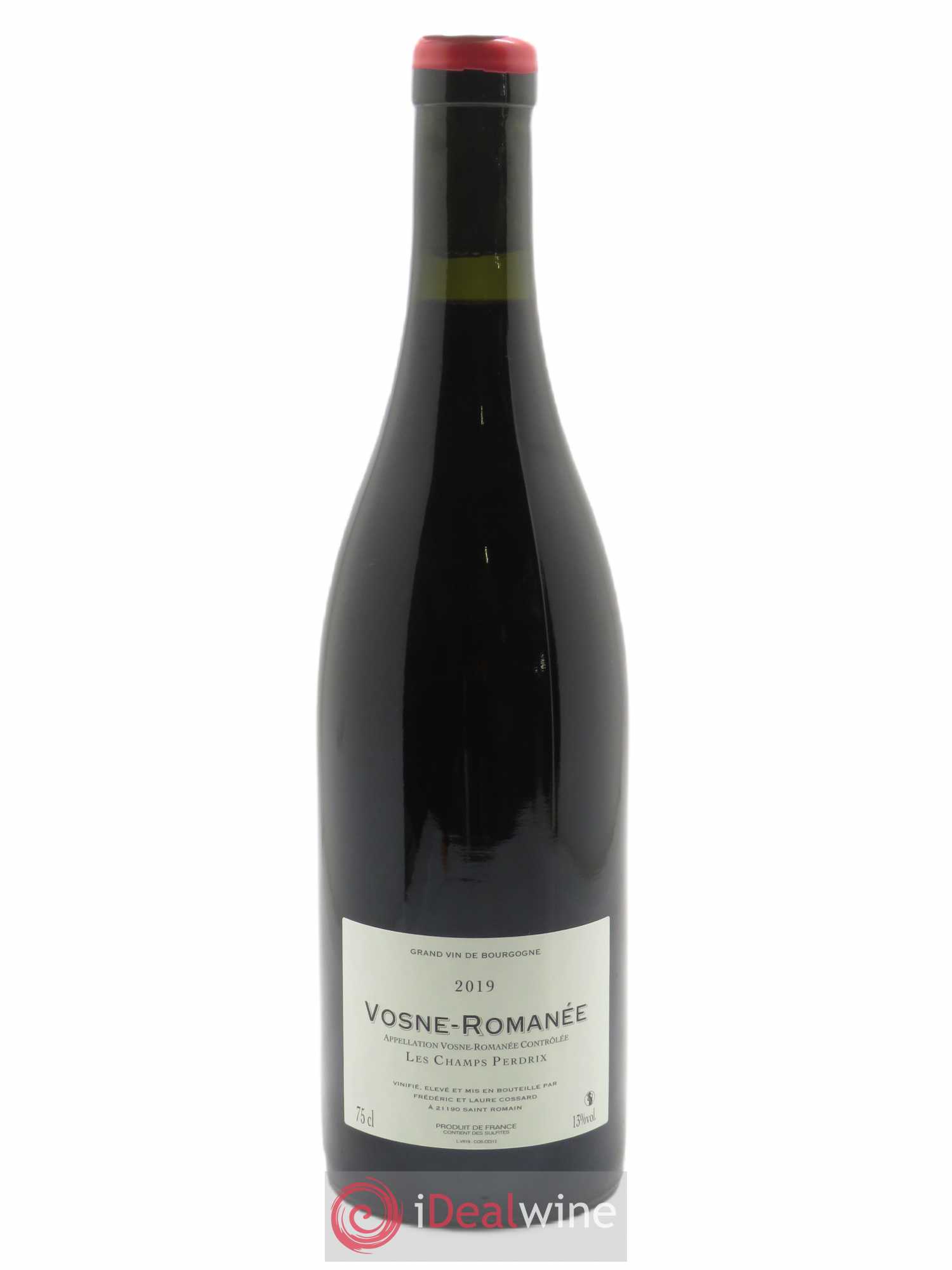Vosne-Romanée Les Champs Perdrix Domaine de Chassorney - Frédéric Cossard 2019 - Lot de 1 bouteille - 1