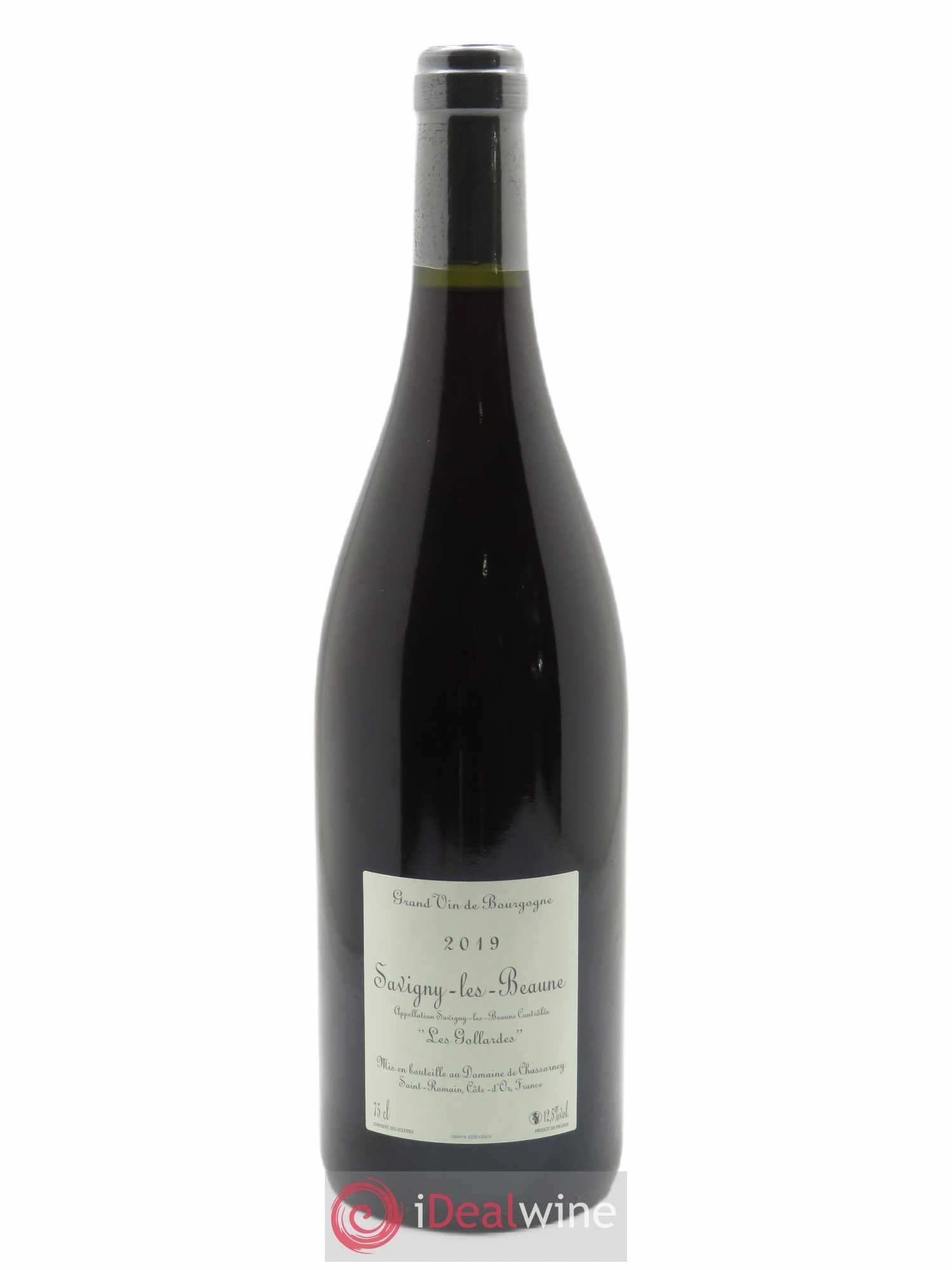 Savigny-lès-Beaune Les Gollardes Domaine de Chassorney 2019 - Lot de 1 bouteille - 1