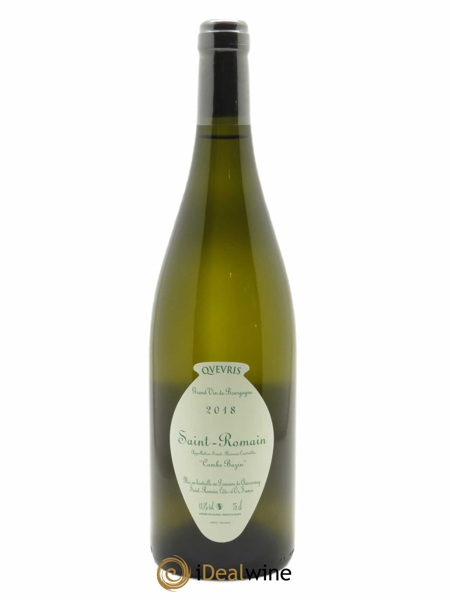 Saint-Romain Combe Bazin Qvevris Domaine de Chassorney - Frédéric Cossard 2018 - Lot de 1 bouteille - 1
