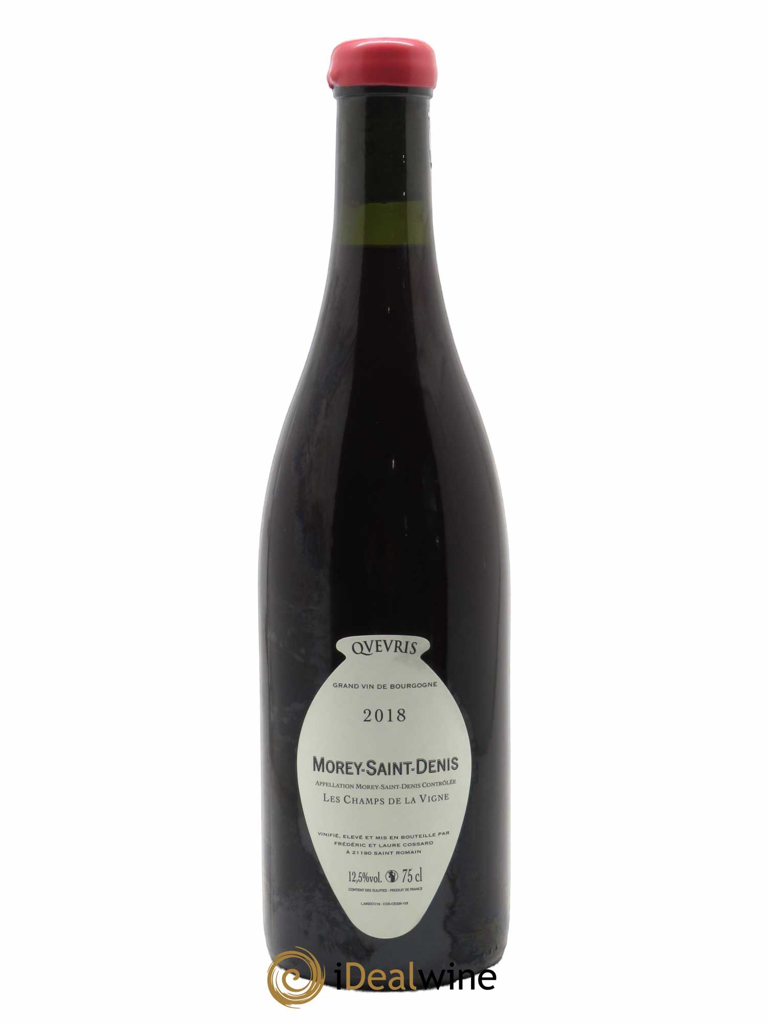 Morey-Saint-Denis Les Champs de la Vigne Qvevris Domaine de Chassorney - Frédéric Cossard 2018 - Lot de 1 bouteille - 1