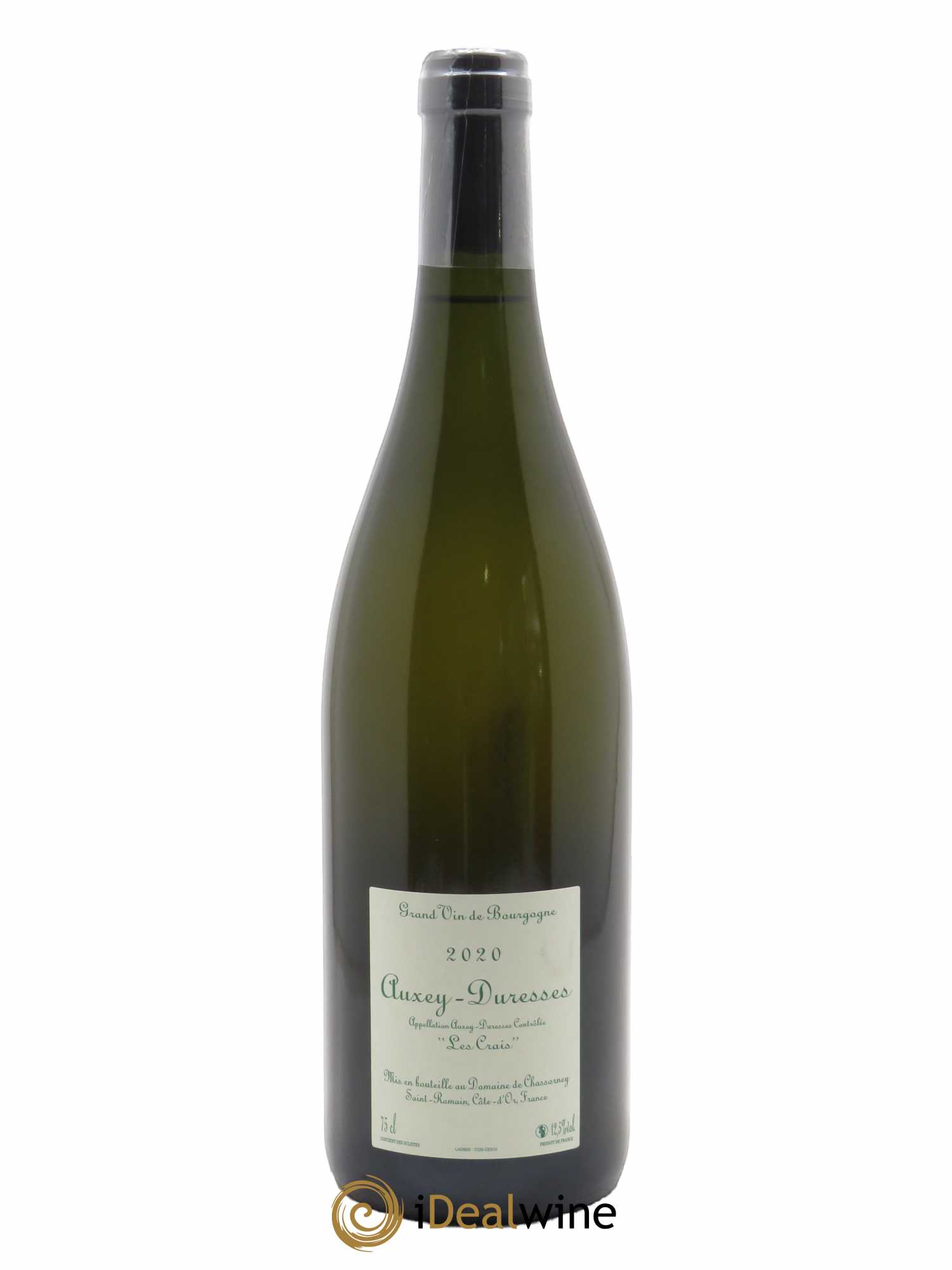 Auxey-Duresses Les Crais Domaine de Chassorney - Frédéric Cossard 2020 - Lot de 1 bouteille - 1