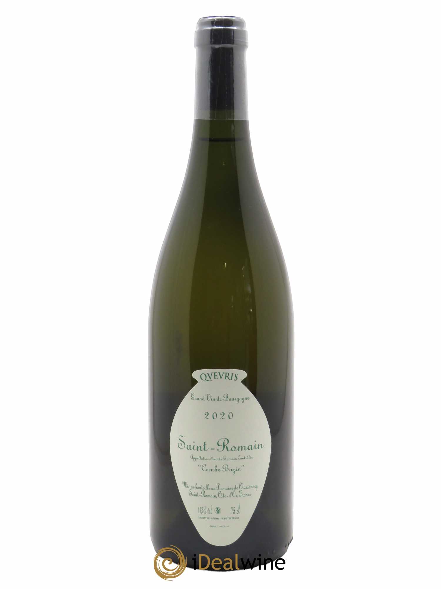 Saint-Romain Combe Bazin Qvevris Domaine de Chassorney - Frédéric Cossard 2020 - Lot of 1 bottle - 1