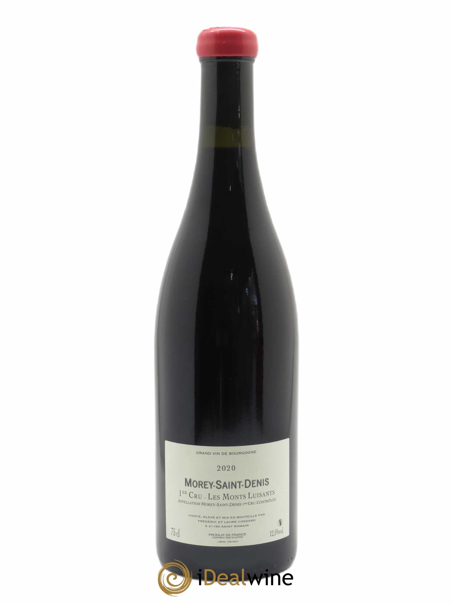 Morey-Saint-Denis 1er Cru Les Monts Luisants Frédéric Cossard 2020 - Lot de 1 bouteille - 1