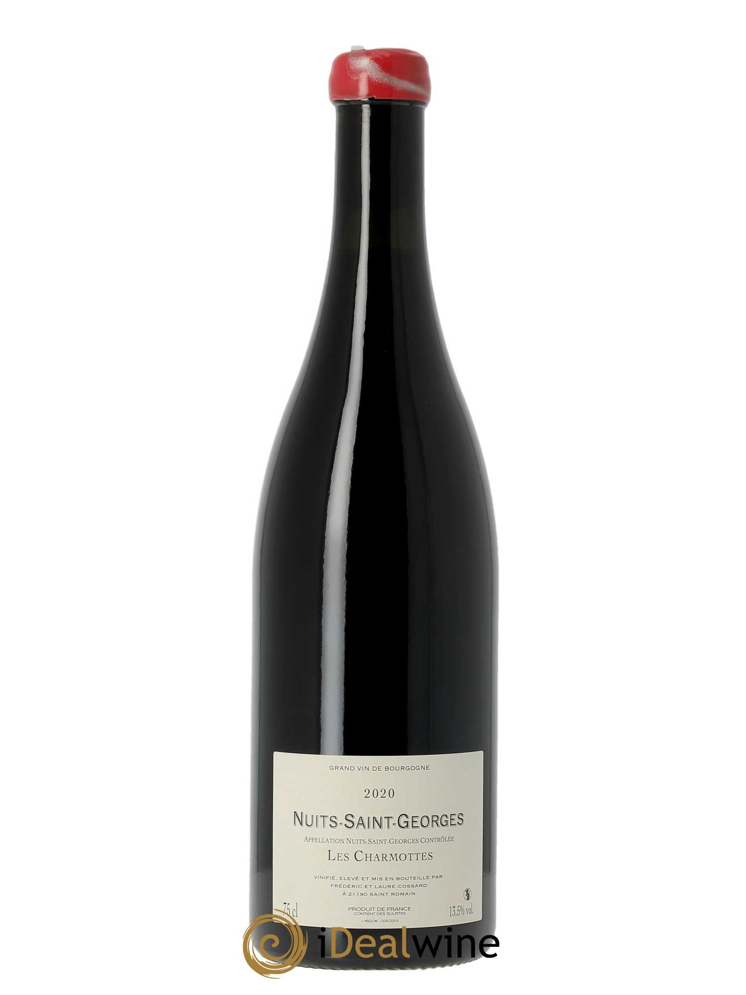 Nuits-Saint-Georges Les Charmottes Domaine de Chassorney - Frédéric Cossard 2020 - Lot de 1 bouteille - 1