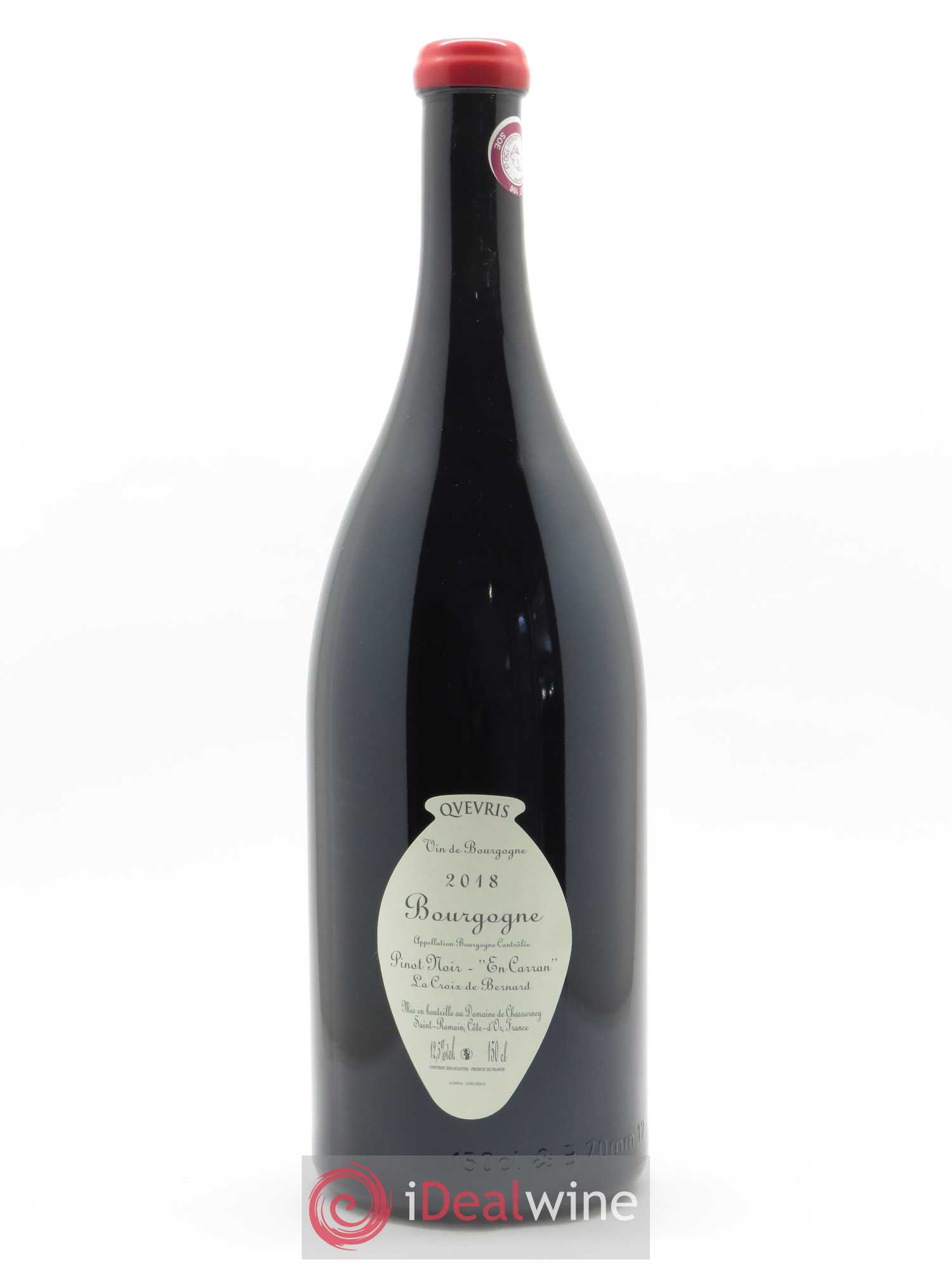 Bourgogne En Carran La Croix de Bernard Qvevris Domaine de Chassorney - Frédéric Cossard 2018 - Lot of 1 magnum - 1
