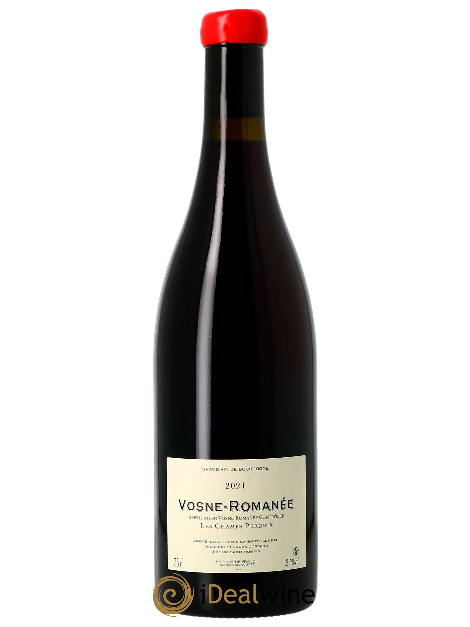 Vosne-Romanée Les Champs Perdrix Domaine de Chassorney - Frédéric Cossard 2021 - Lot de 1 bouteille - 1