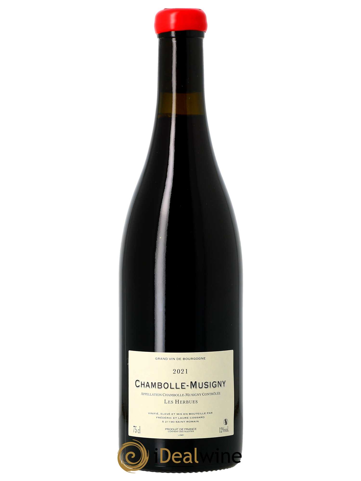 Chambolle-Musigny Les Herbues Domaine de Chassorney - Frédéric Cossard 2021 - Lot de 1 bouteille - 1