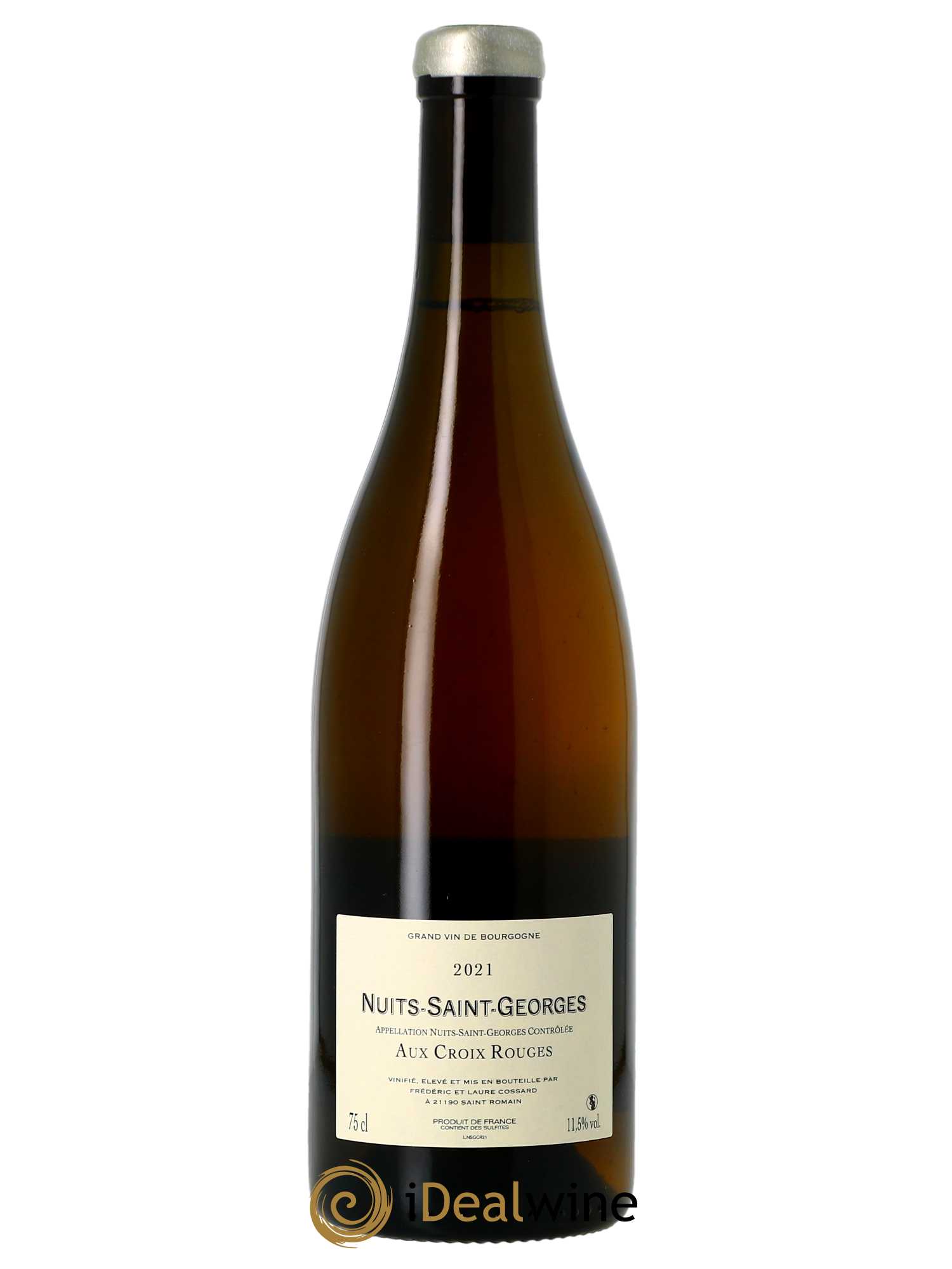 Nuits-Saint-Georges Aux Croix rouges Domaine de Chassorney - Frédéric Cossard 2021 - Lot of 1 bottle - 1