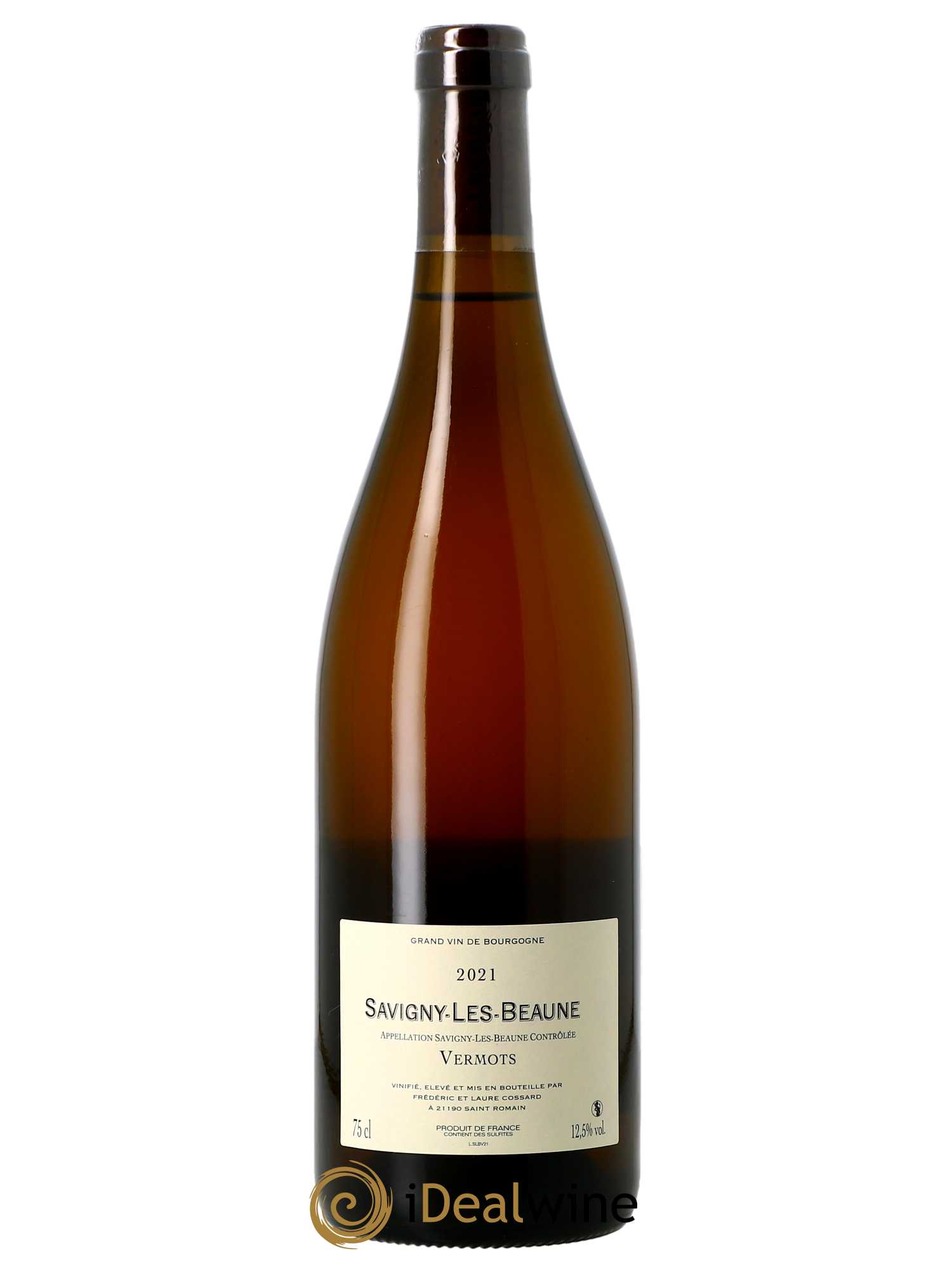 Savigny-lès-Beaune Vermots Frédéric Cossard 2021 - Lot de 1 bouteille - 1