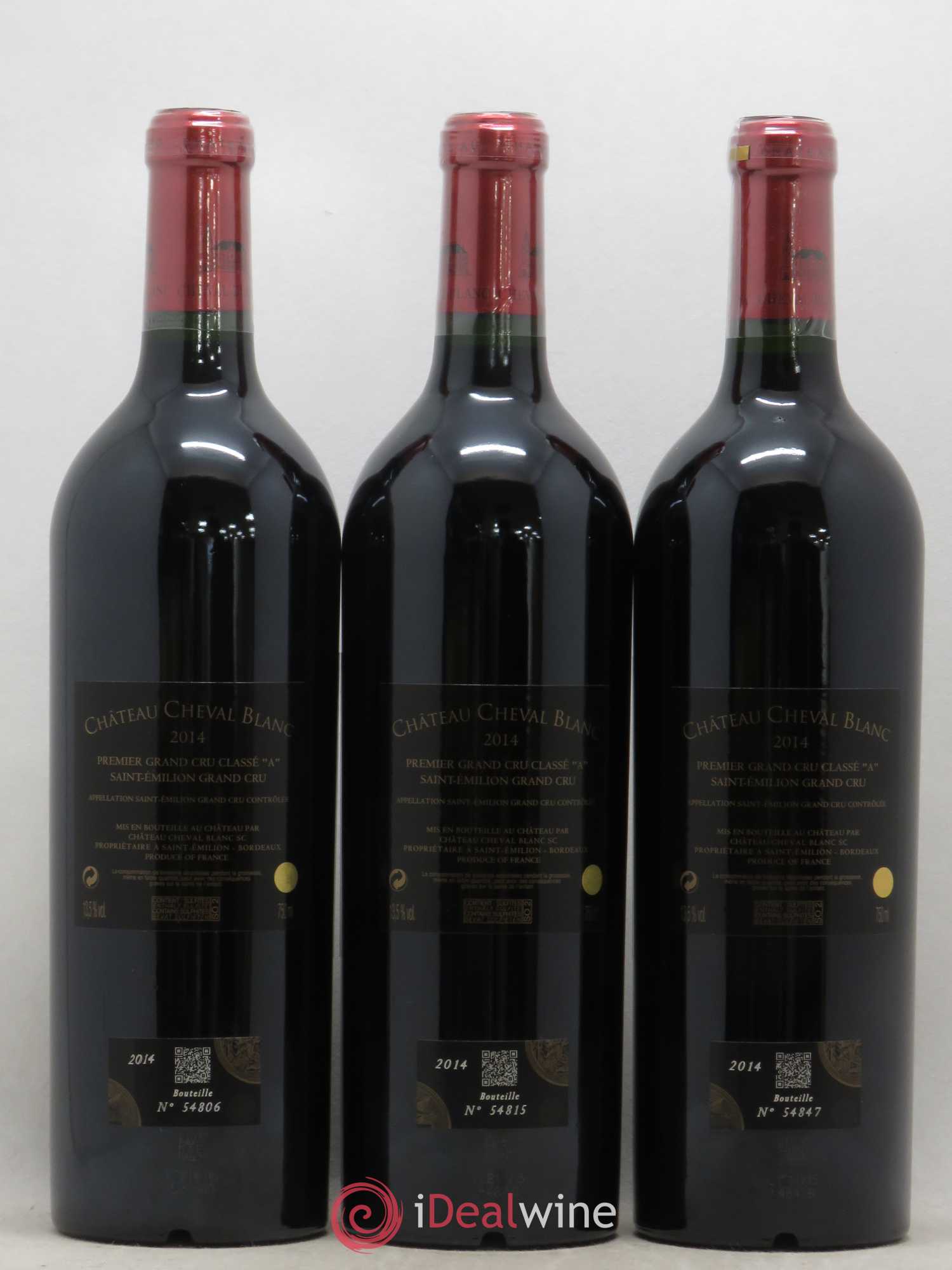 Château Cheval Blanc 1er Grand Cru Classé A 2014 - Lot de 6 bouteilles - 4