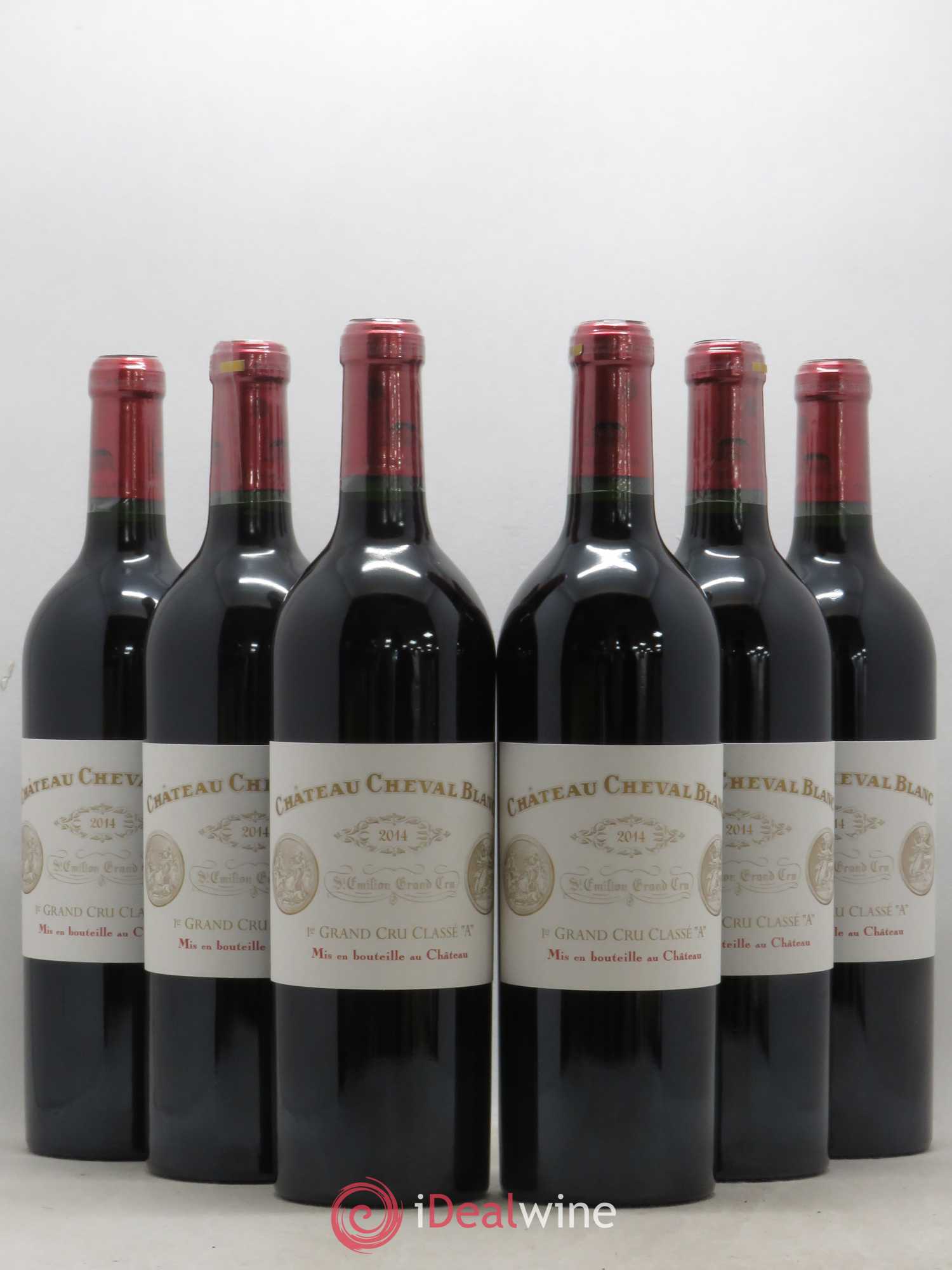 Château Cheval Blanc 1er Grand Cru Classé A 2014 - Lot de 6 bouteilles - 0