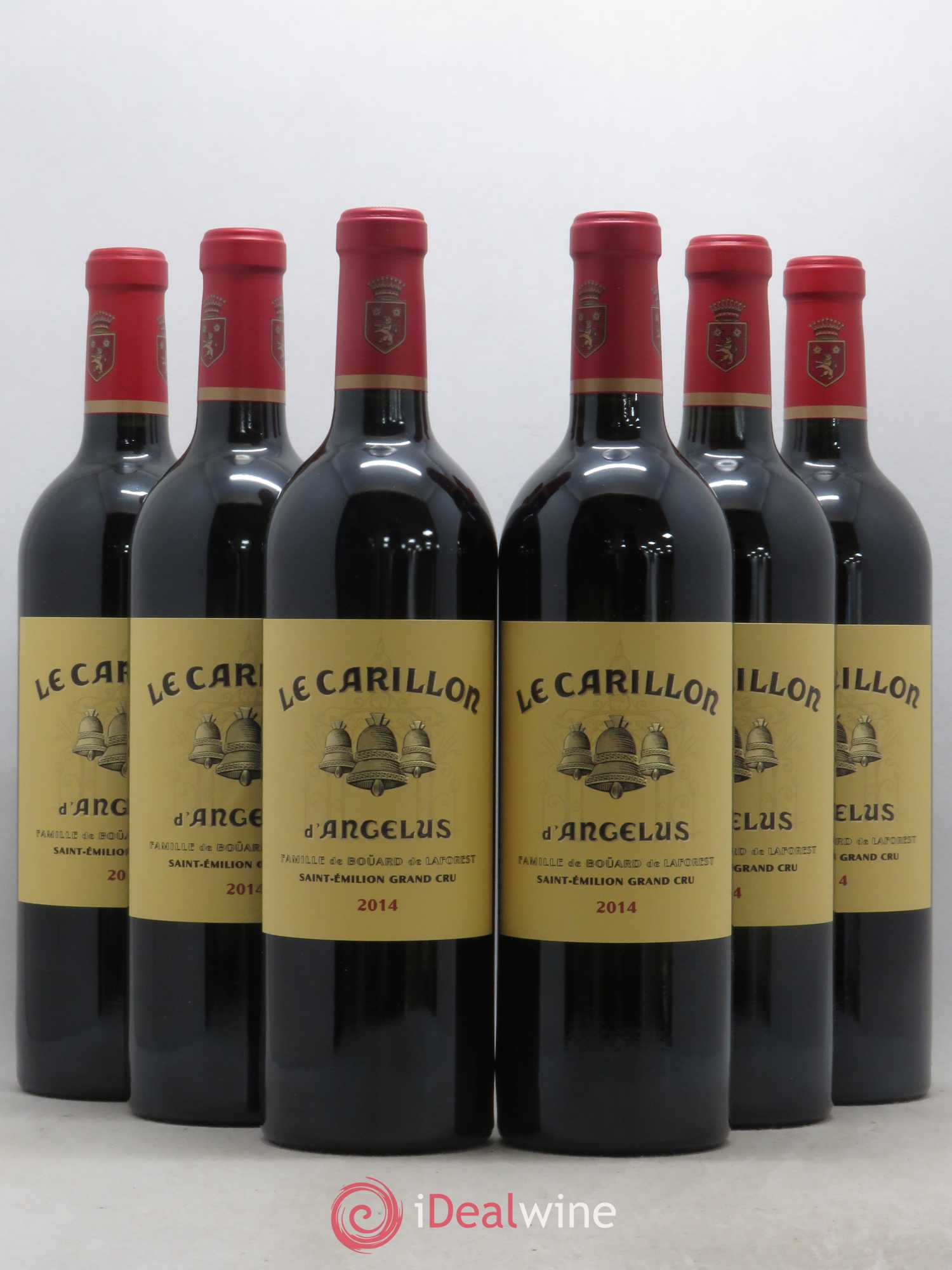 Le Carillon de l'Angélus Second Vin 2014 - Lot de 6 bouteilles - 0