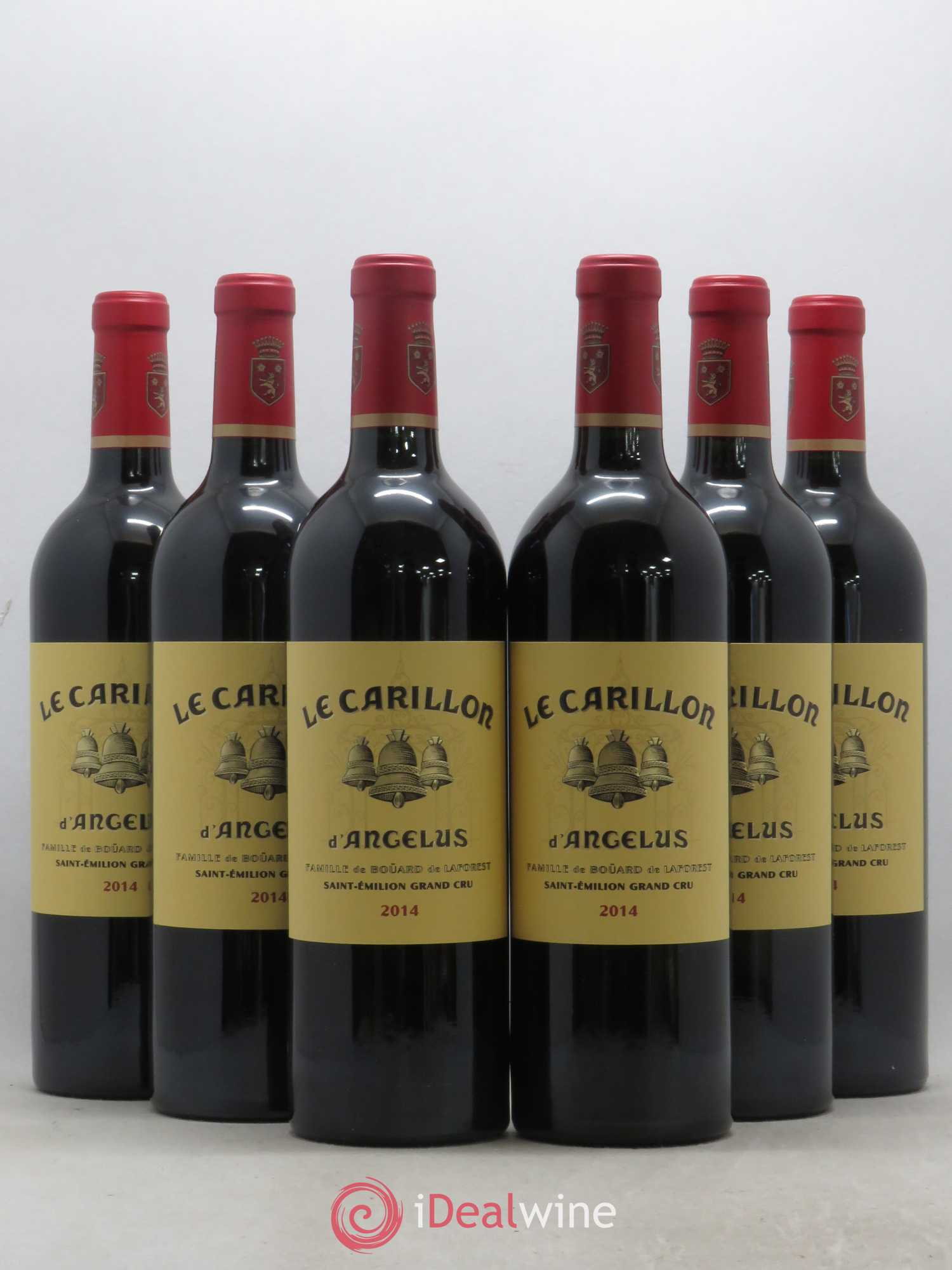 Le Carillon de l'Angélus Second Vin 2014 - Lot de 6 bouteilles - 0