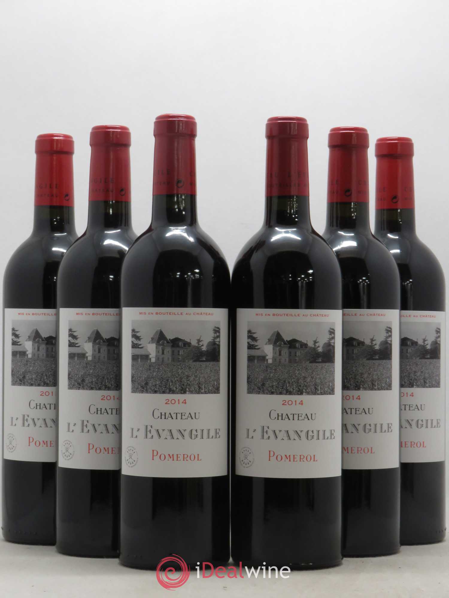 Château l' Évangile 2014 - Lot de 6 bouteilles - 0