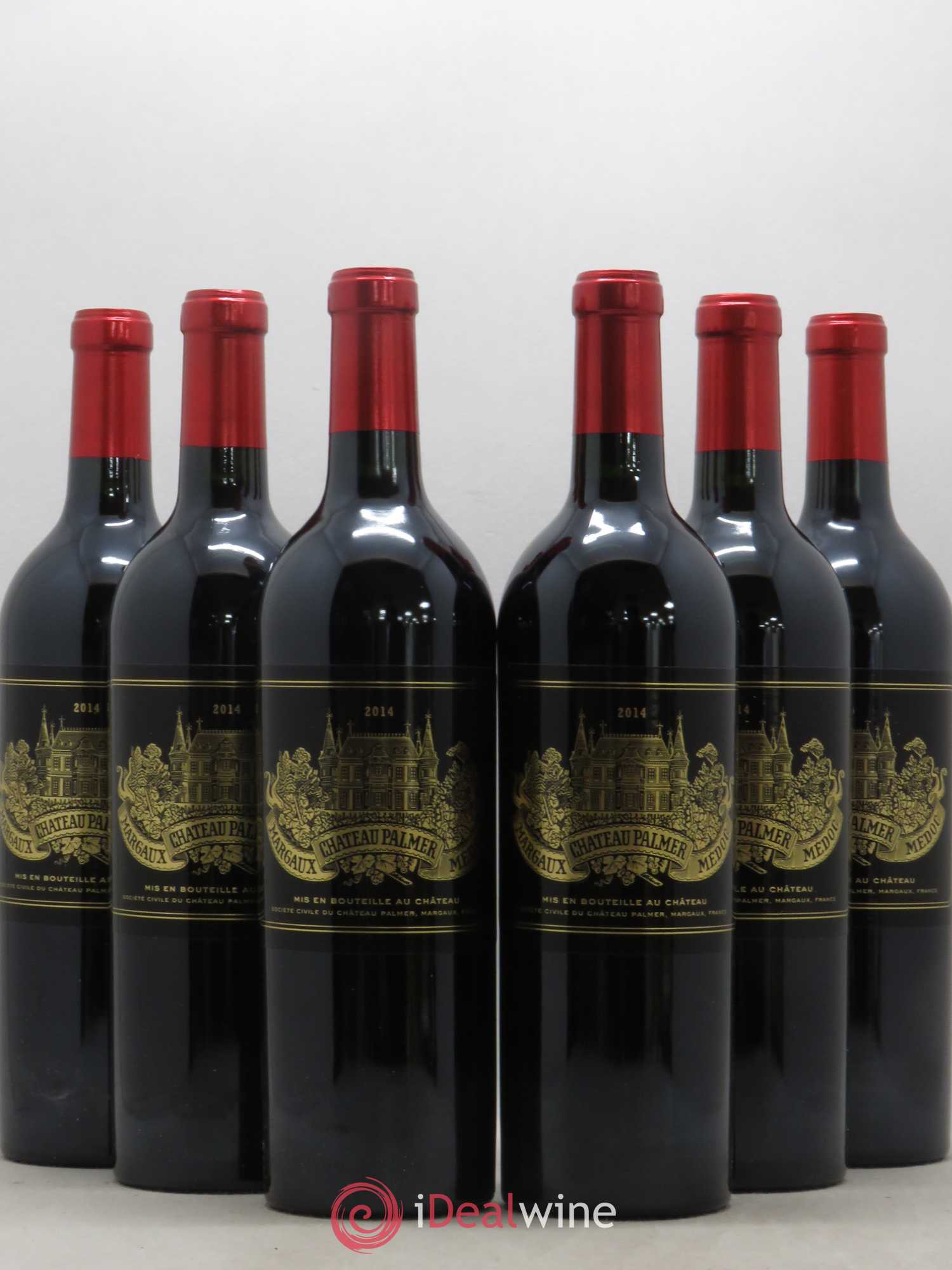 Château Palmer 3ème Grand Cru Classé 2014 - Lot de 6 bouteilles - 0