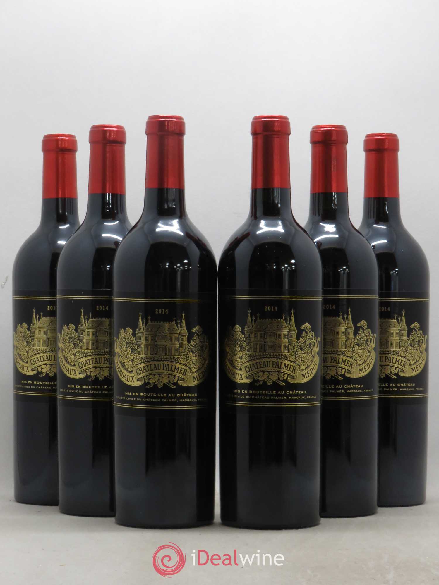 Château Palmer 3ème Grand Cru Classé 2014 - Lot de 6 bouteilles - 0
