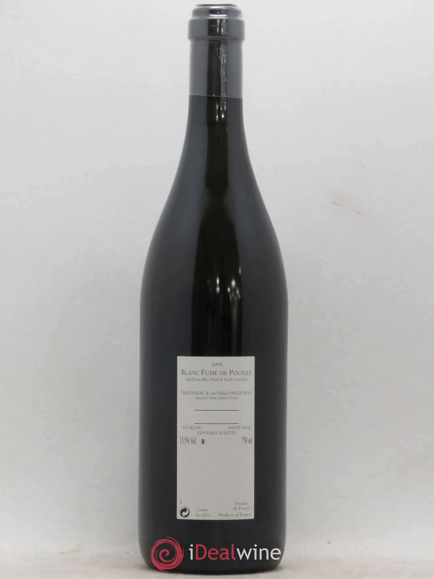 Pouilly-Fumé Clos du Calvaire Dagueneau (Domaine Didier - Louis-Benjamin) 2006 - Lot de 1 bouteille - 1