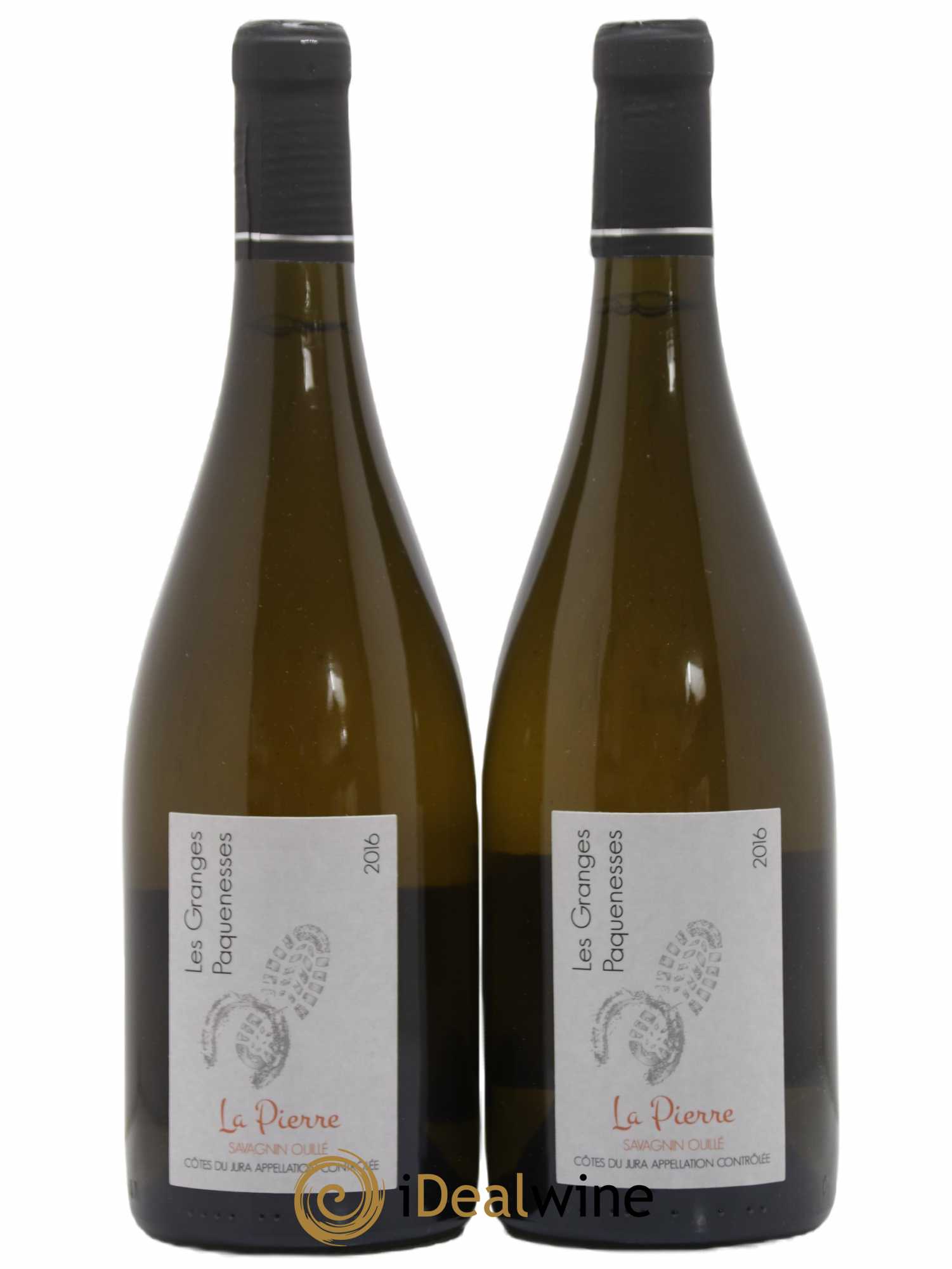 Côtes du Jura Savagnin La Pierre Les Granges Paquenesses (sans prix de réserve) 2016 - Lot de 2 bouteilles - 0