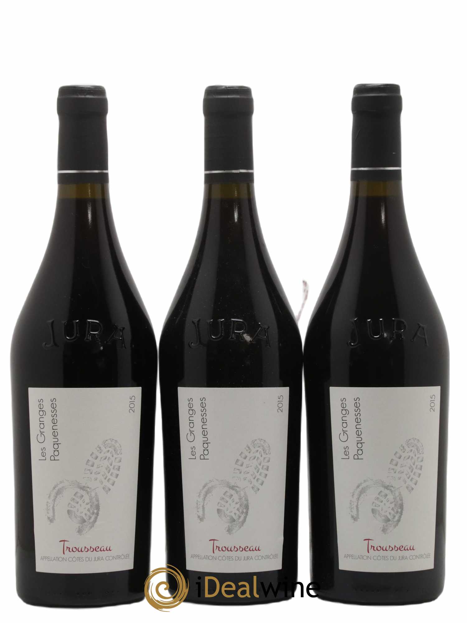 Côtes du Jura Trousseau Les Granges Paquenesses (no reserve) 2015 - Lot of 3 bottles - 0