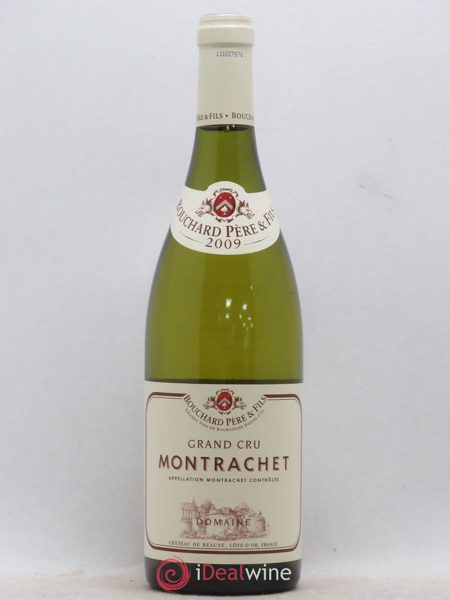 Montrachet Grand Cru Bouchard Père & Fils 2009 - Lot de 1 bouteille - 0
