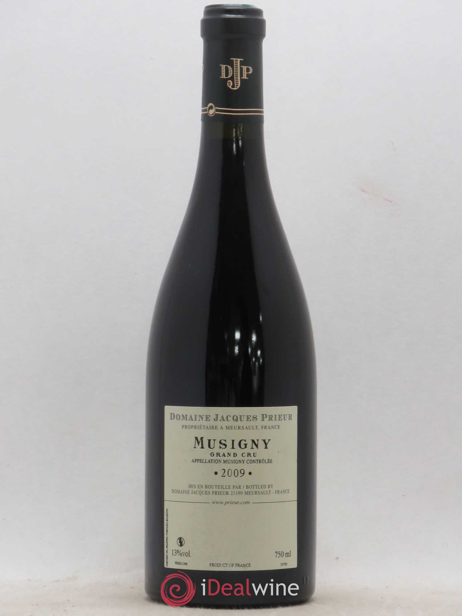 Musigny Grand Cru Jacques Prieur (Domaine) 2009 - Lot of 1 bottle - 1
