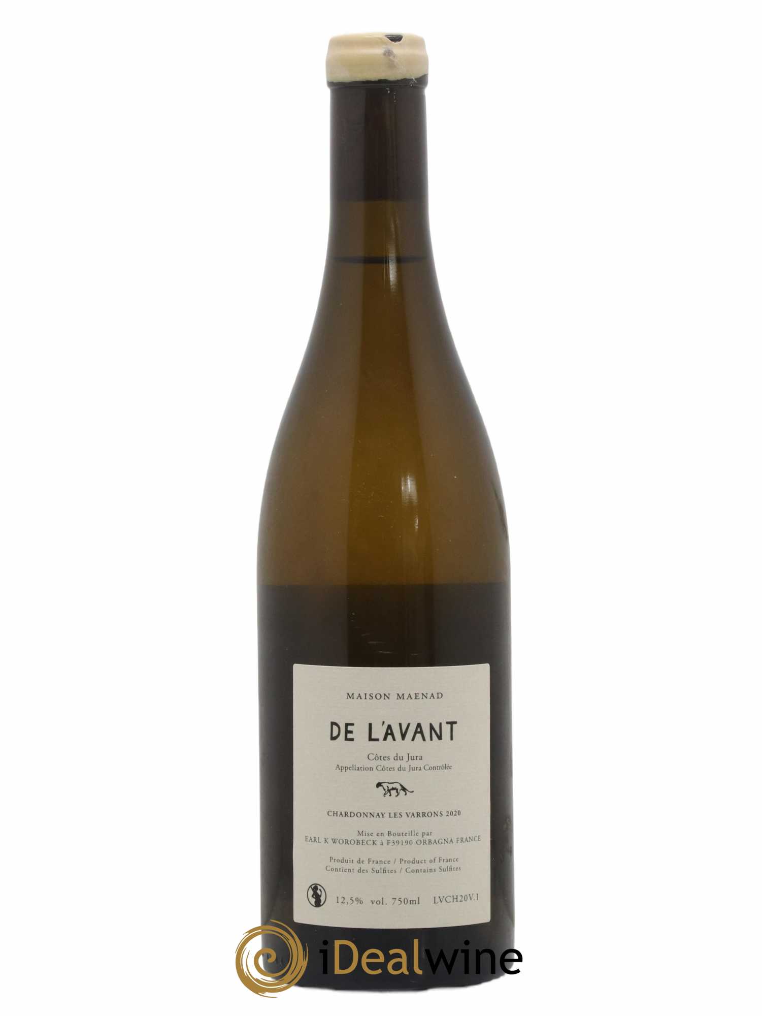 Côtes du Jura De l'Avant Les Varrons Katie Worobeck Maison Maenad 2020 - Lot de 1 bouteille - 1